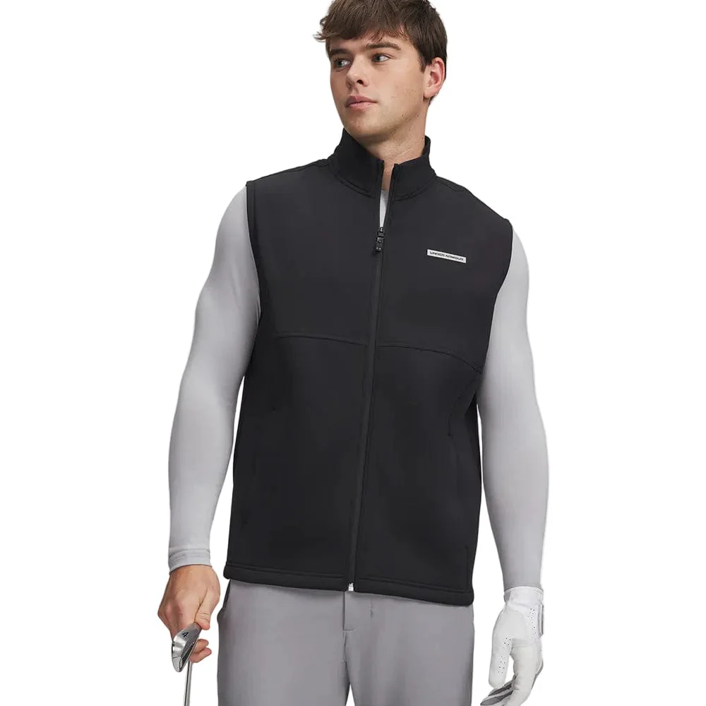 Under Armour Drive Pro Hybrid Vest - Black/Black - Image 4