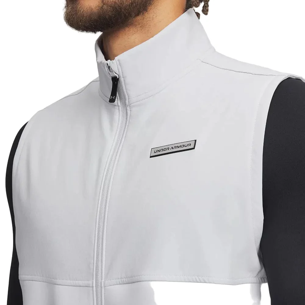 Under Armour Drive Pro Hybrid Vest - Halo Gray/Black - Image 3