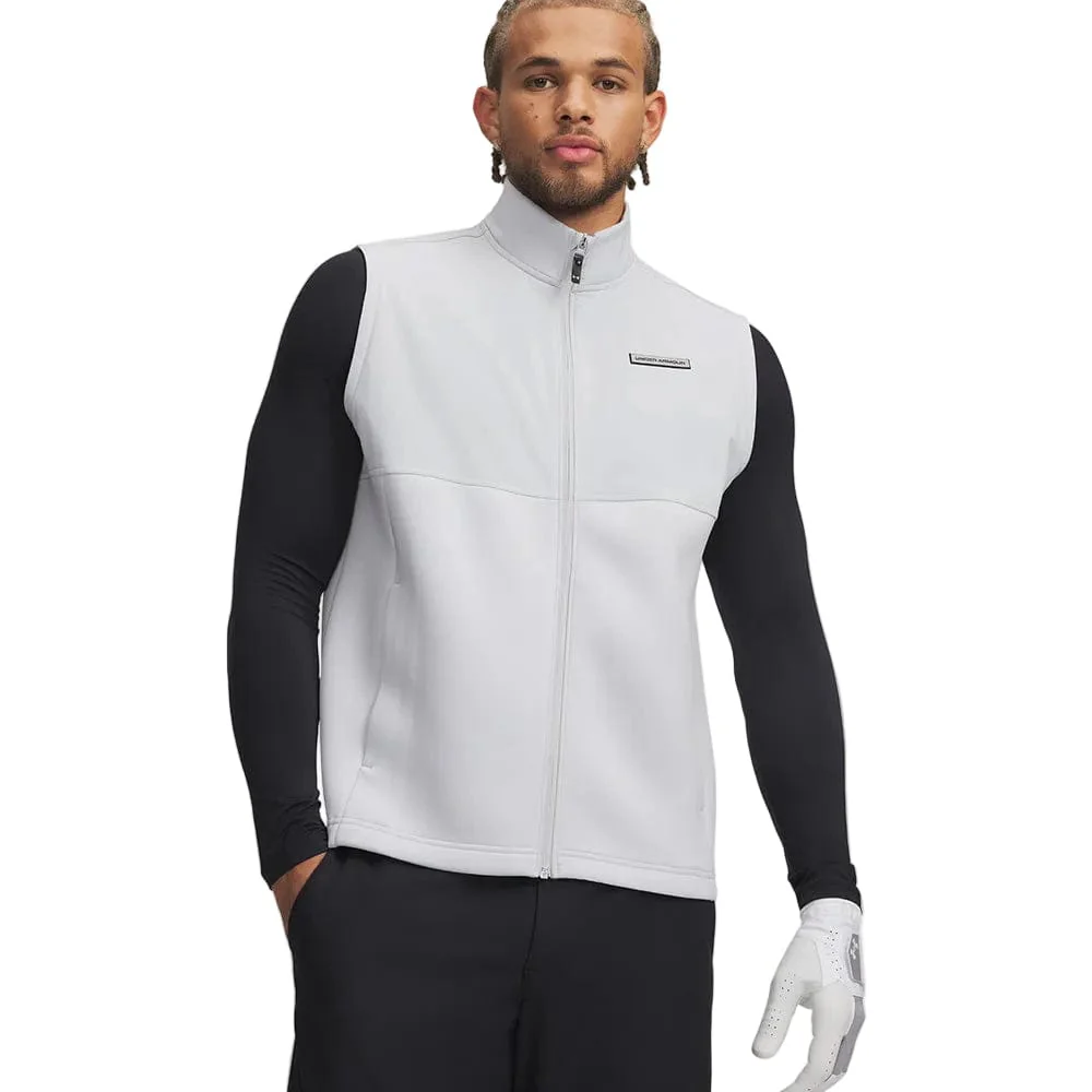 Under Armour Drive Pro Hybrid Vest - Halo Gray/Black - Image 4