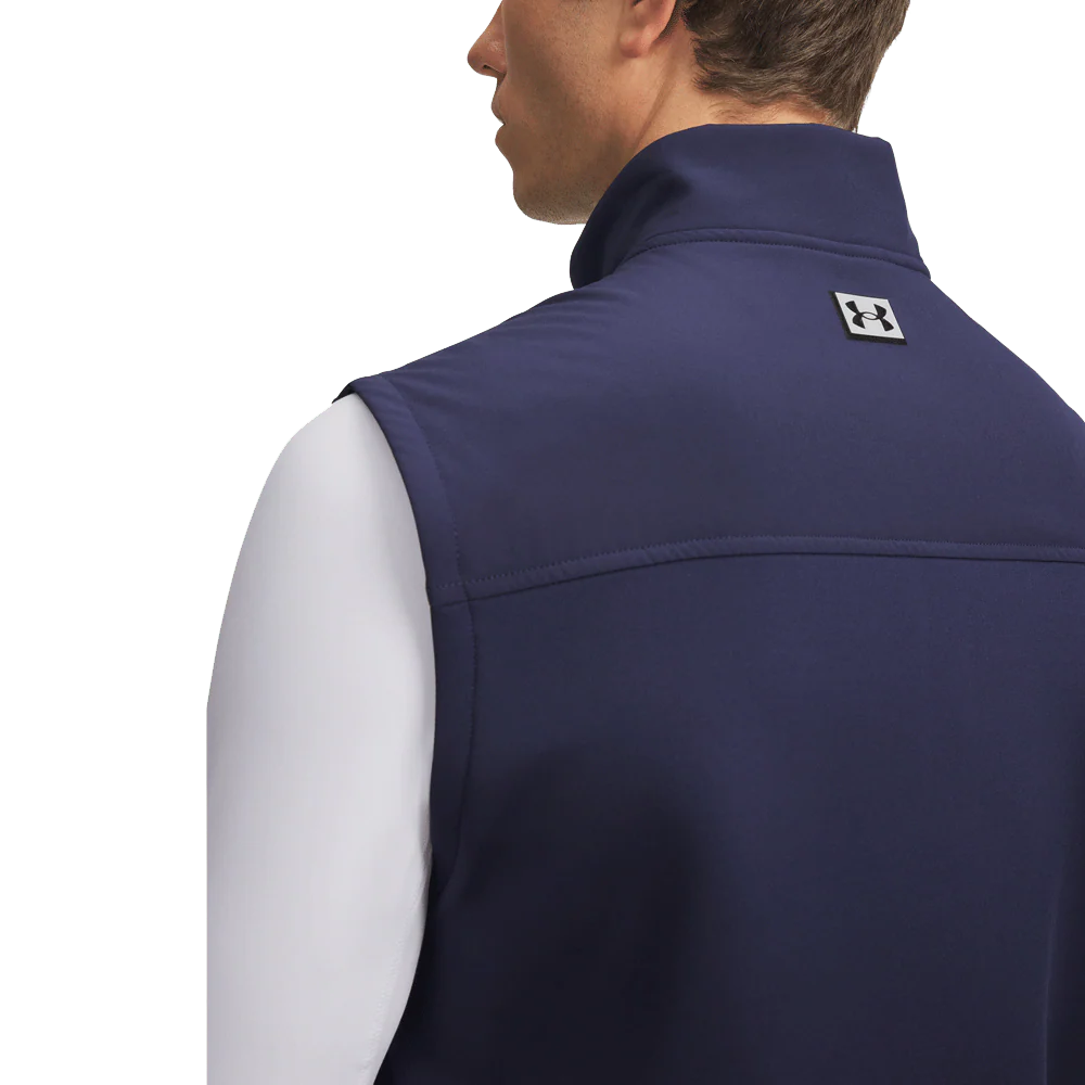 Under Armour Drive Pro Hybrid Vest - Midnight Navy/Black - Image 3