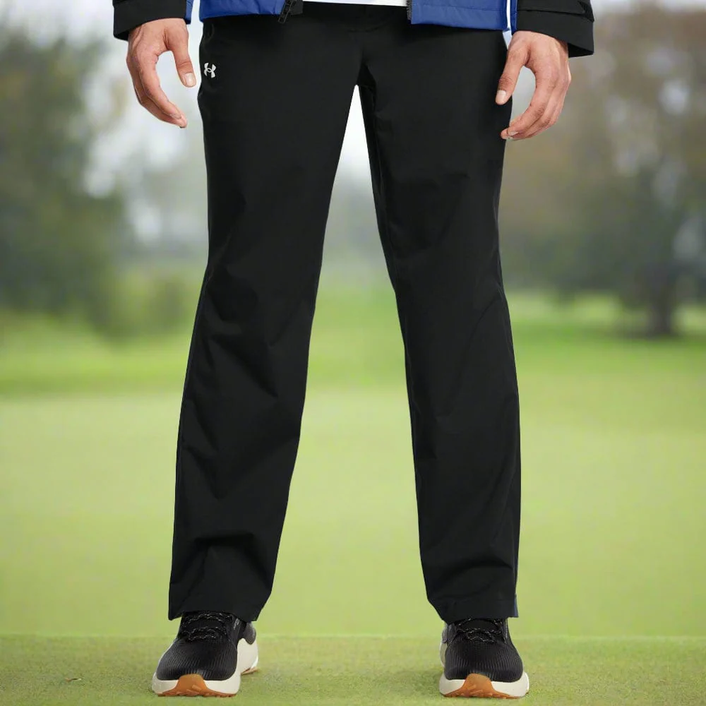 Under Armour Drive Rain Waterproof Suit - Black/Castlerock/Metallic Silver - Image 8