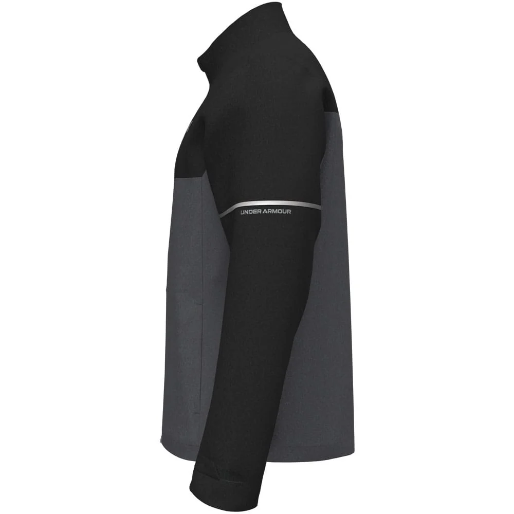 Under Armour Drive Rain Waterproof Suit - Black/Castlerock/Midnight Navy/Metallic Silver - Image 6