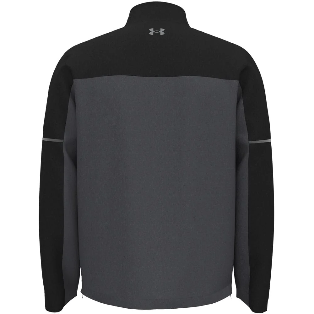 Under Armour Drive Rain Waterproof Suit - Black/Castlerock/Midnight Navy/Metallic Silver - Image 7