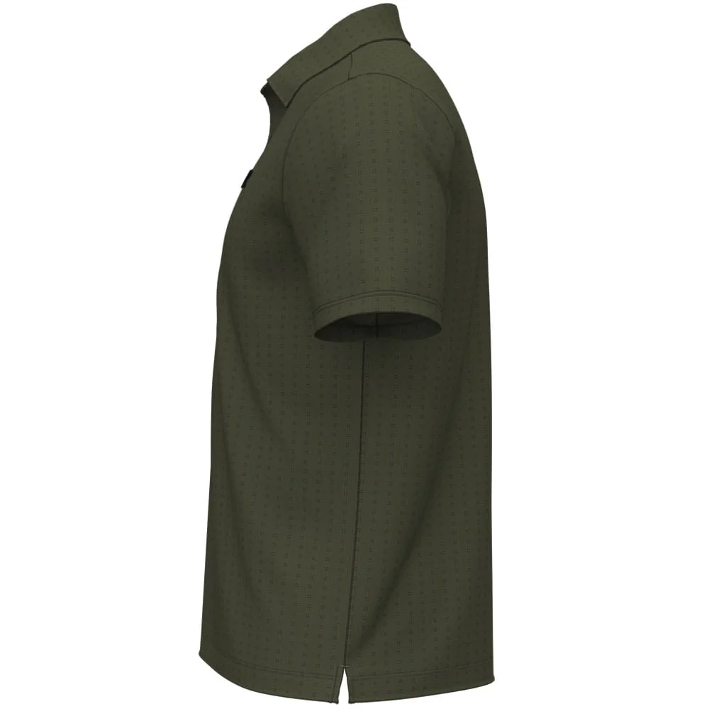 Under Armour Playoff 3.0 Printed Polo Shirt - Marine OD Green/Black - Image 2