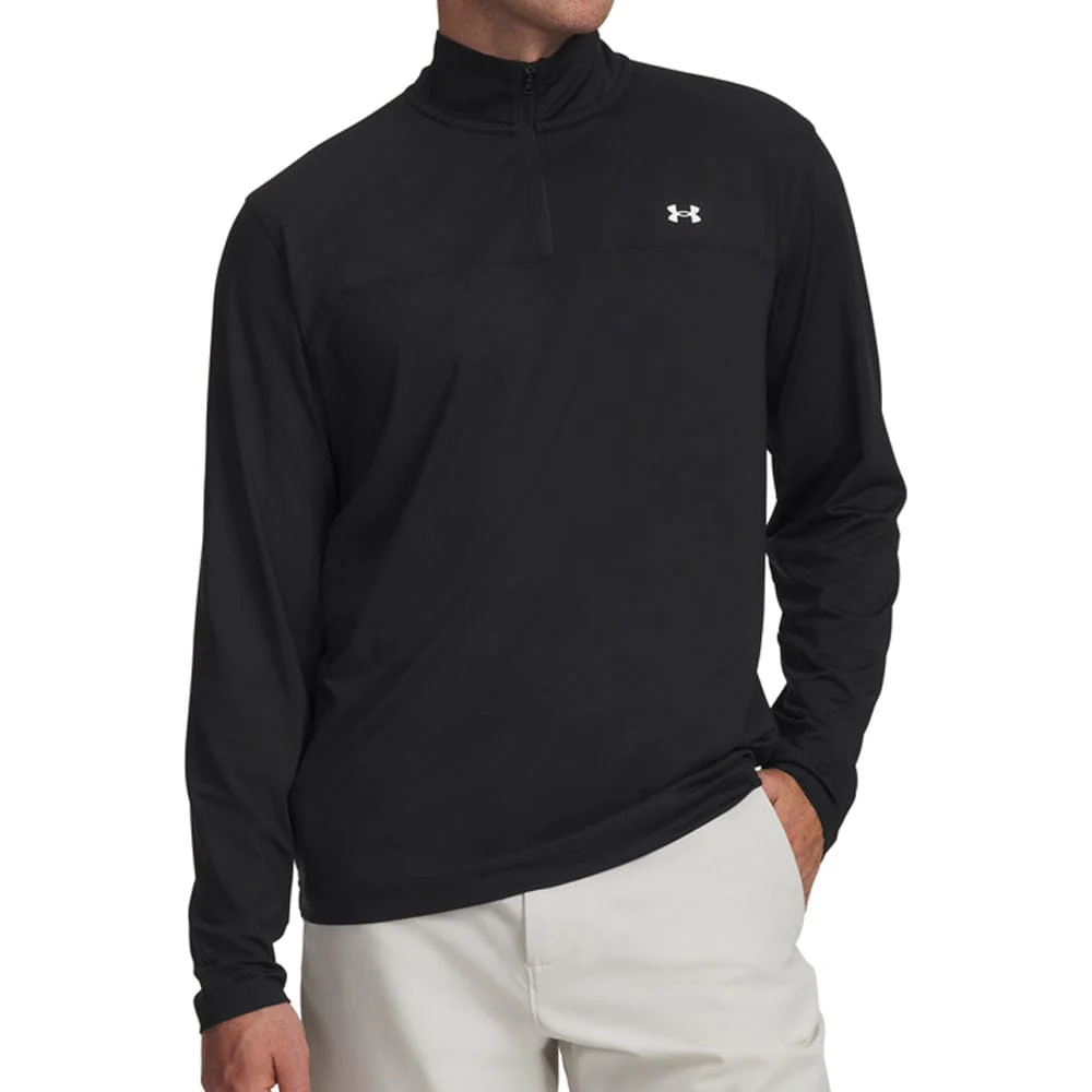 Under Armour T2G 1/4 Zip Pullover - Black/Black/White