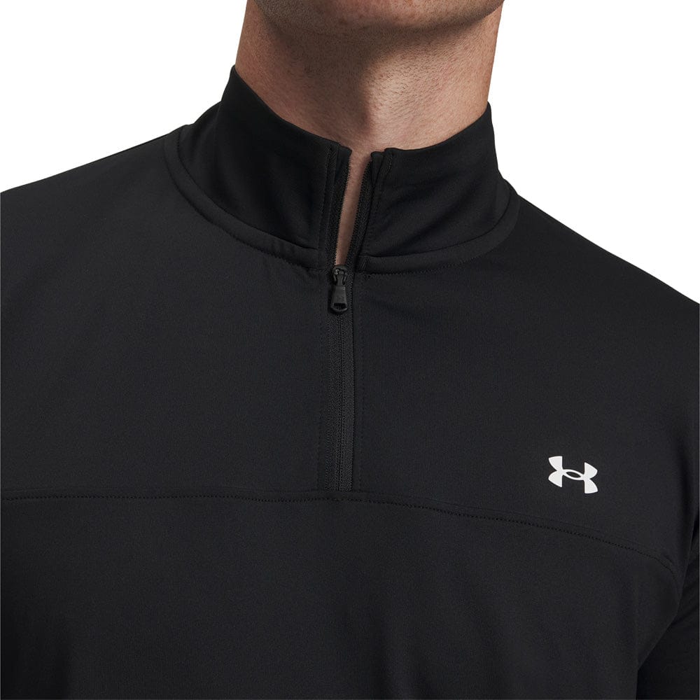 Under Armour T2G 1/4 Zip Pullover - Black/Black/White - Image 3
