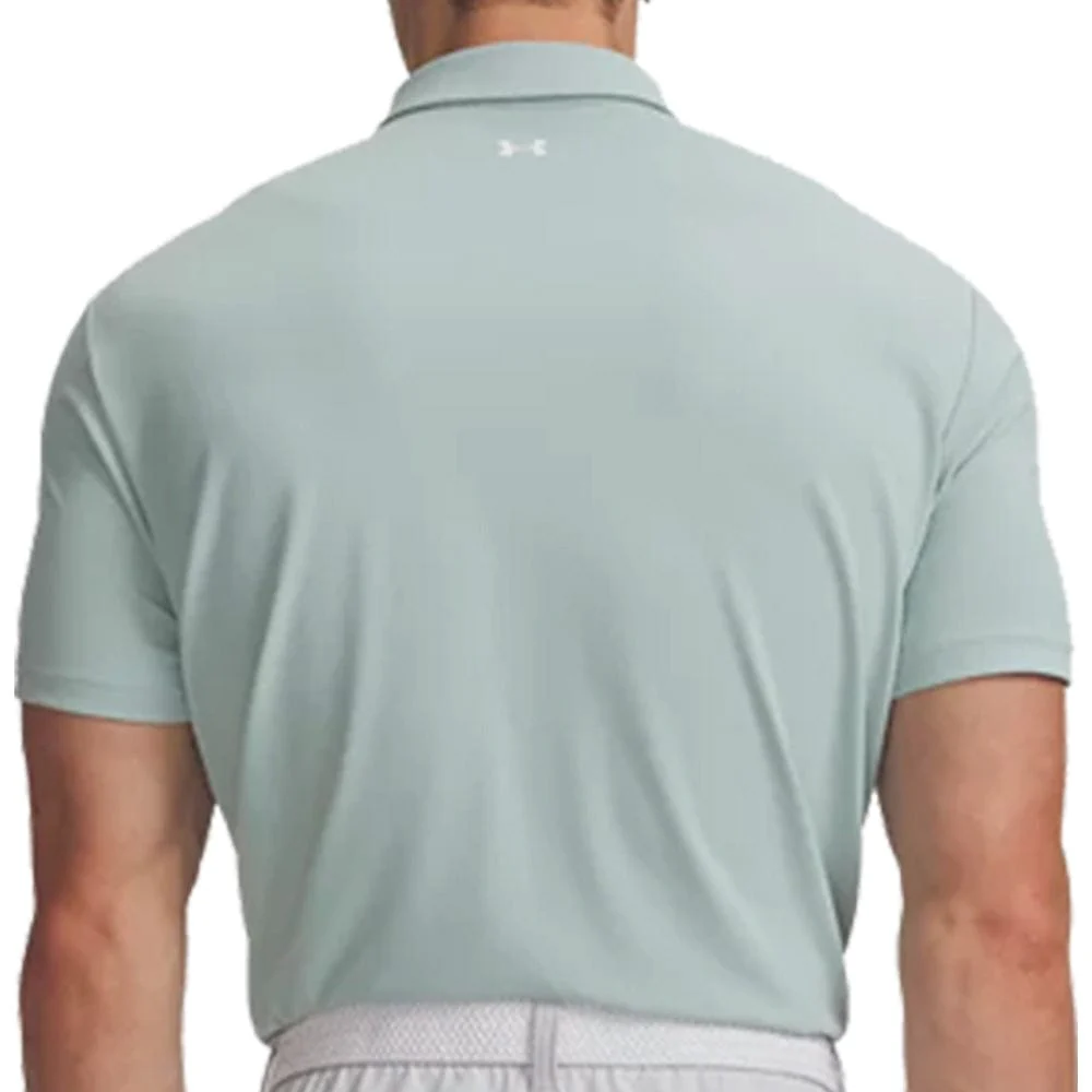 Under Armour T2G Pique Polo Shirt - Enamel Blue/White - Image 2