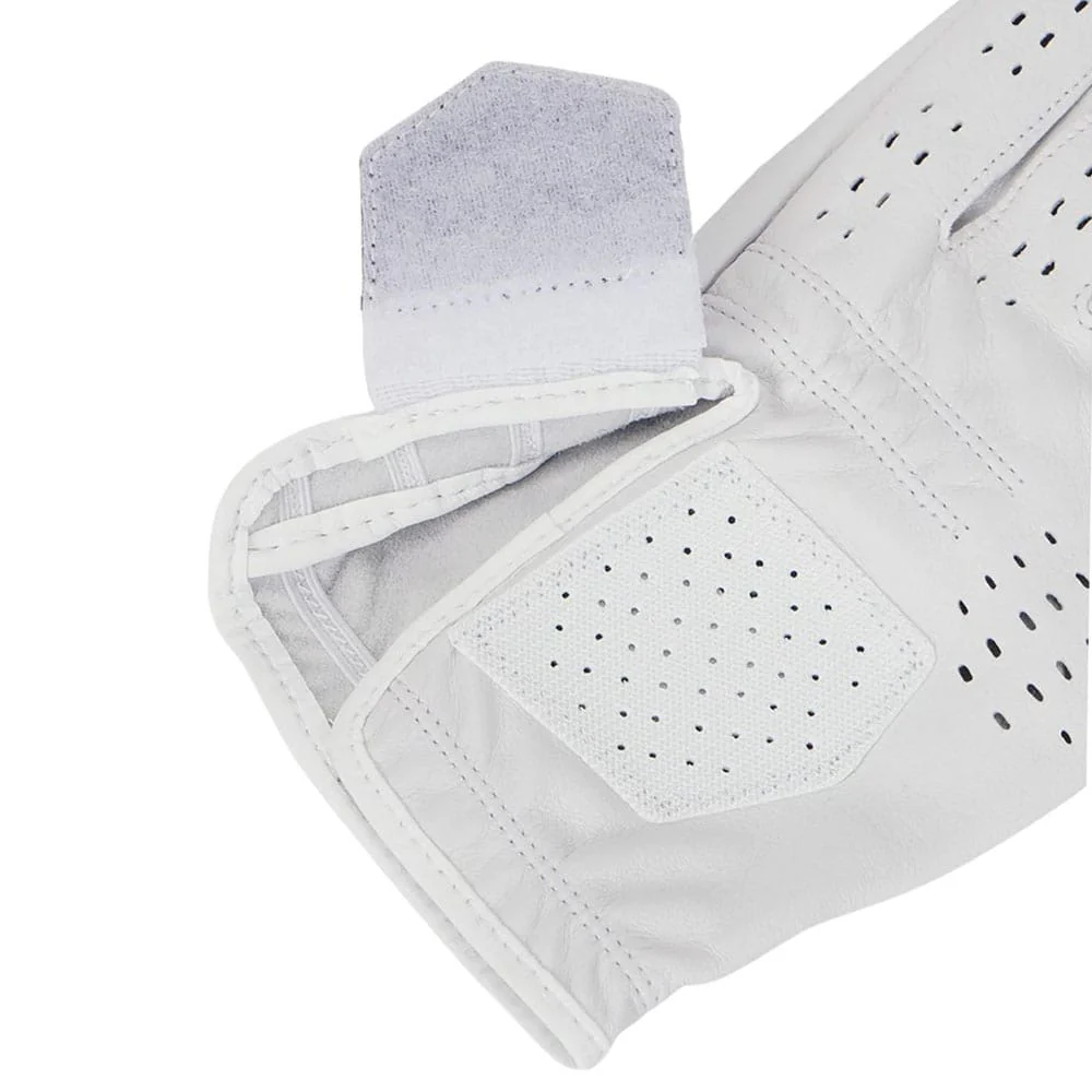 Under Armour Tour Leather Golf Glove - Castlerock/White - 3-Pack - Image 5