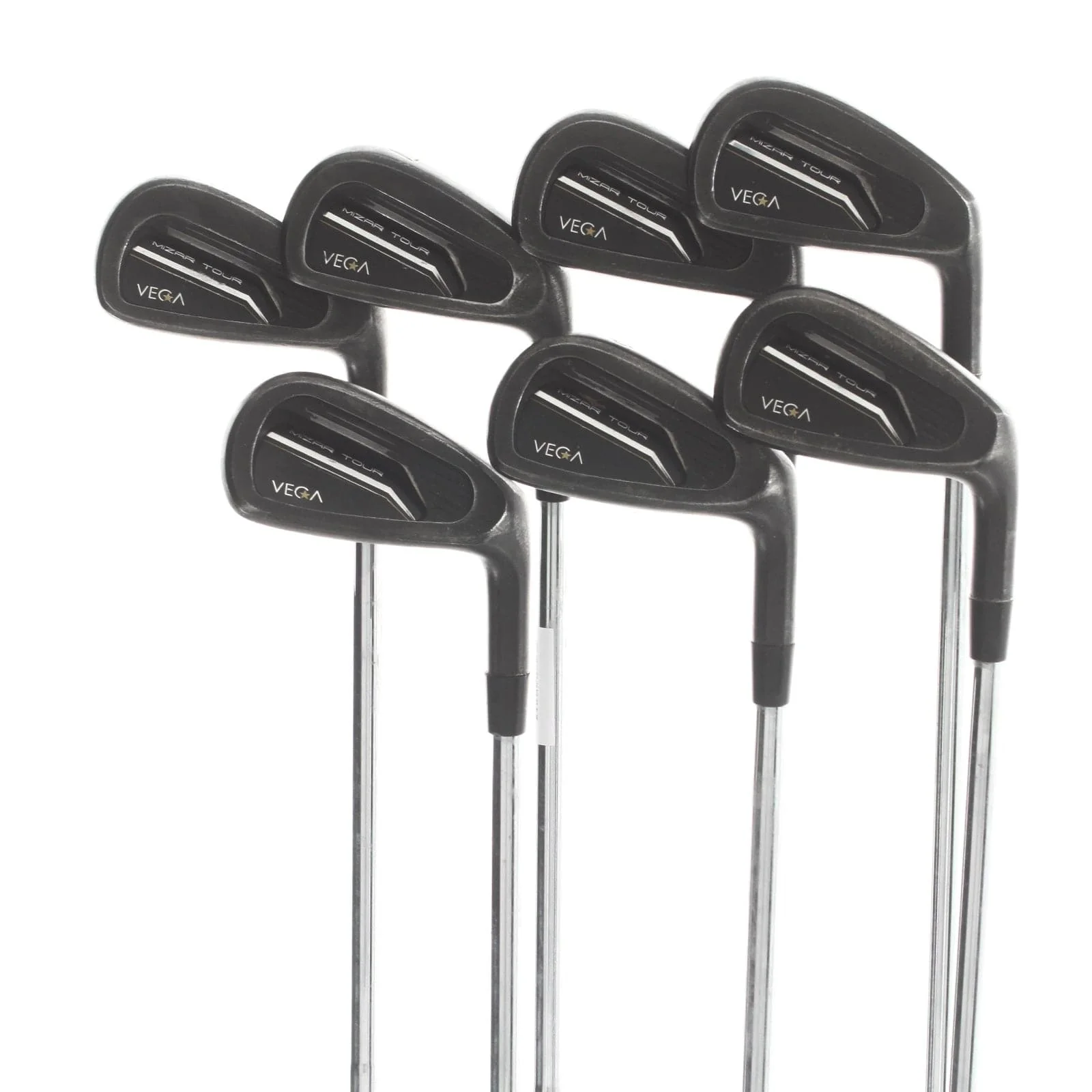 Vega Mizar Tour Steel Mens Right Hand Irons 5-AW Stiff - AMT Tour White S300