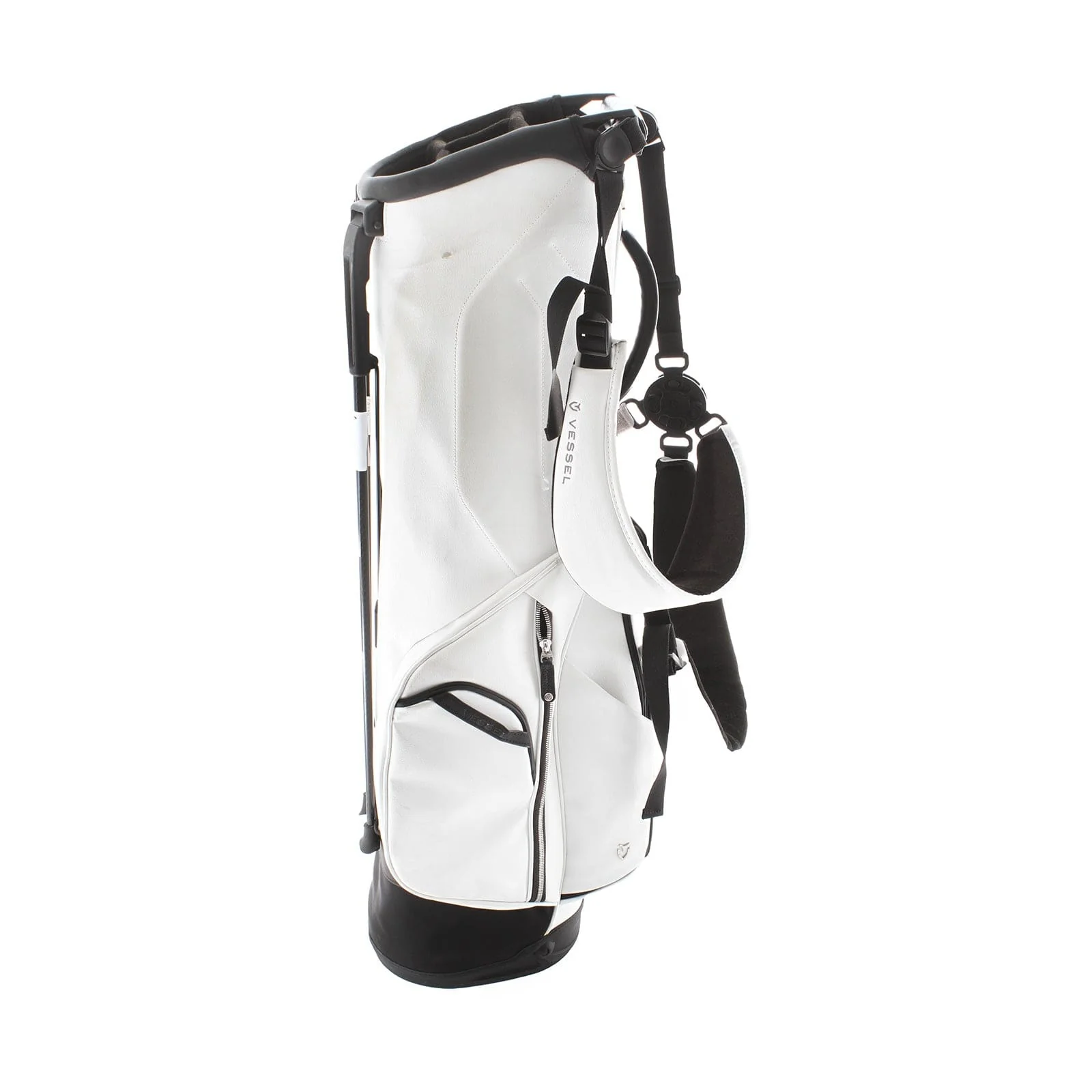 Vessel Leather Classic Stand Bag - White - Image 3