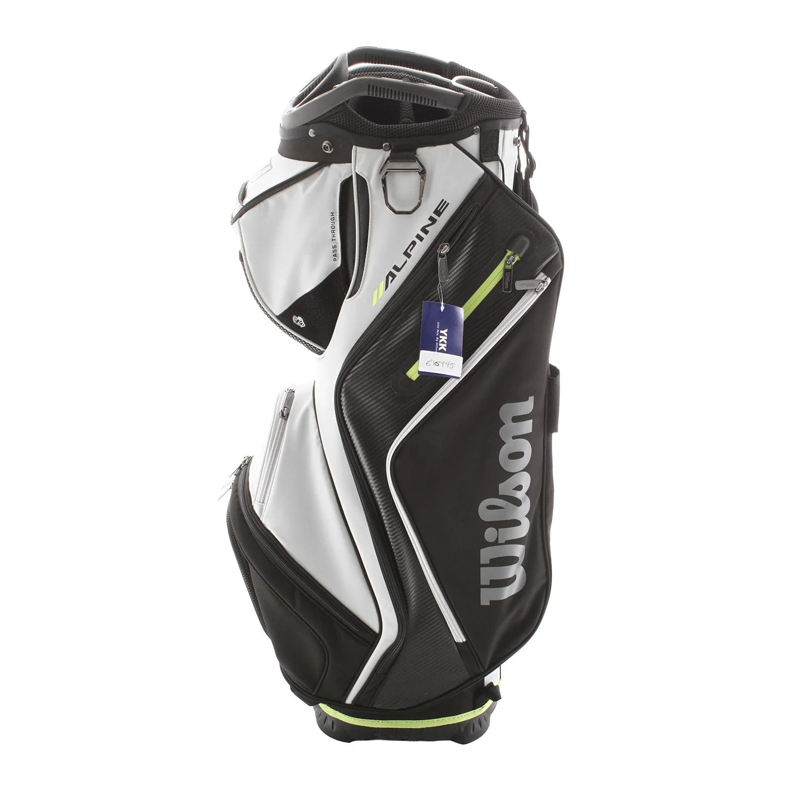 Wilson Alpine Cart Bag - Grey/Black