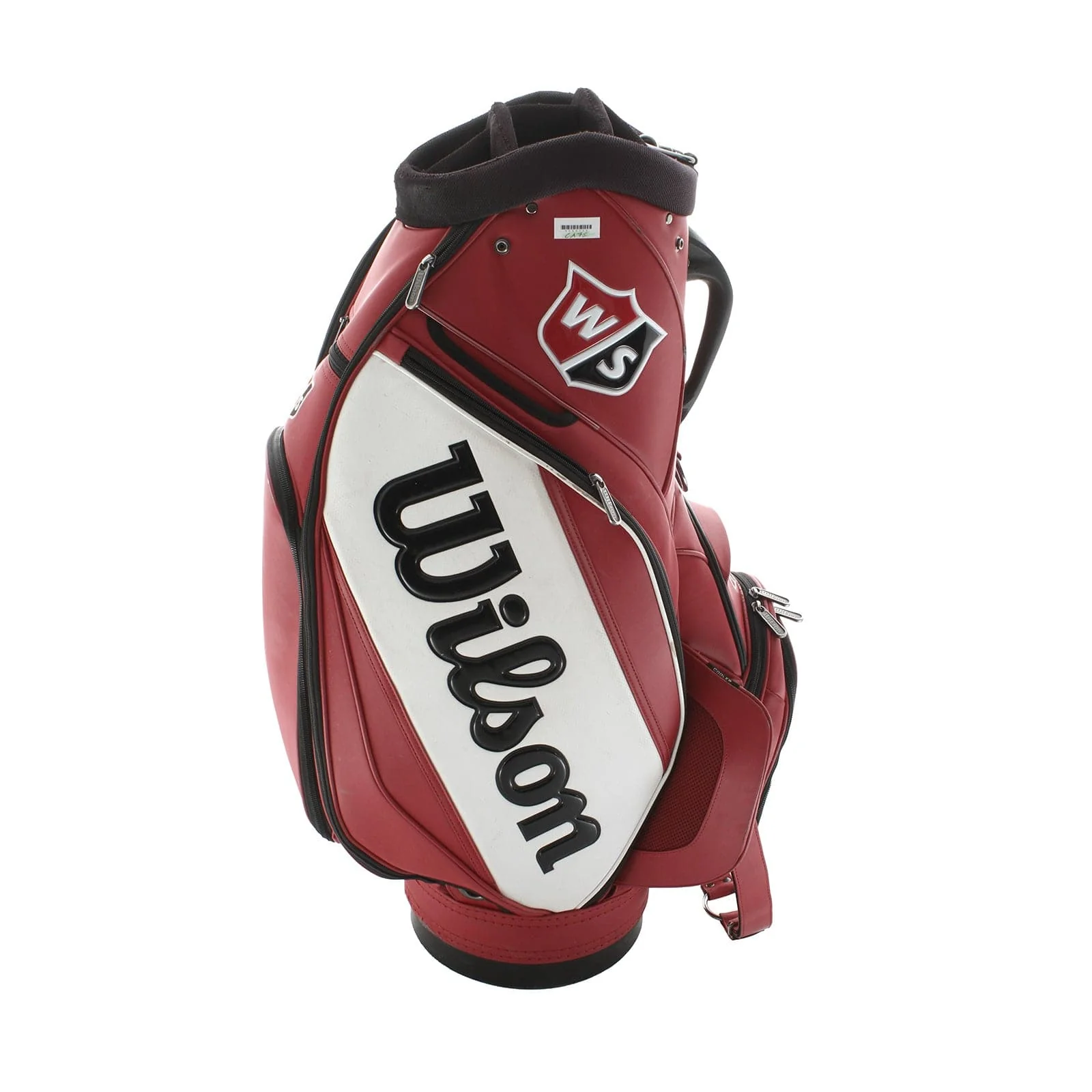 Wilson Cart Bag - Red/White/Black - Image 3