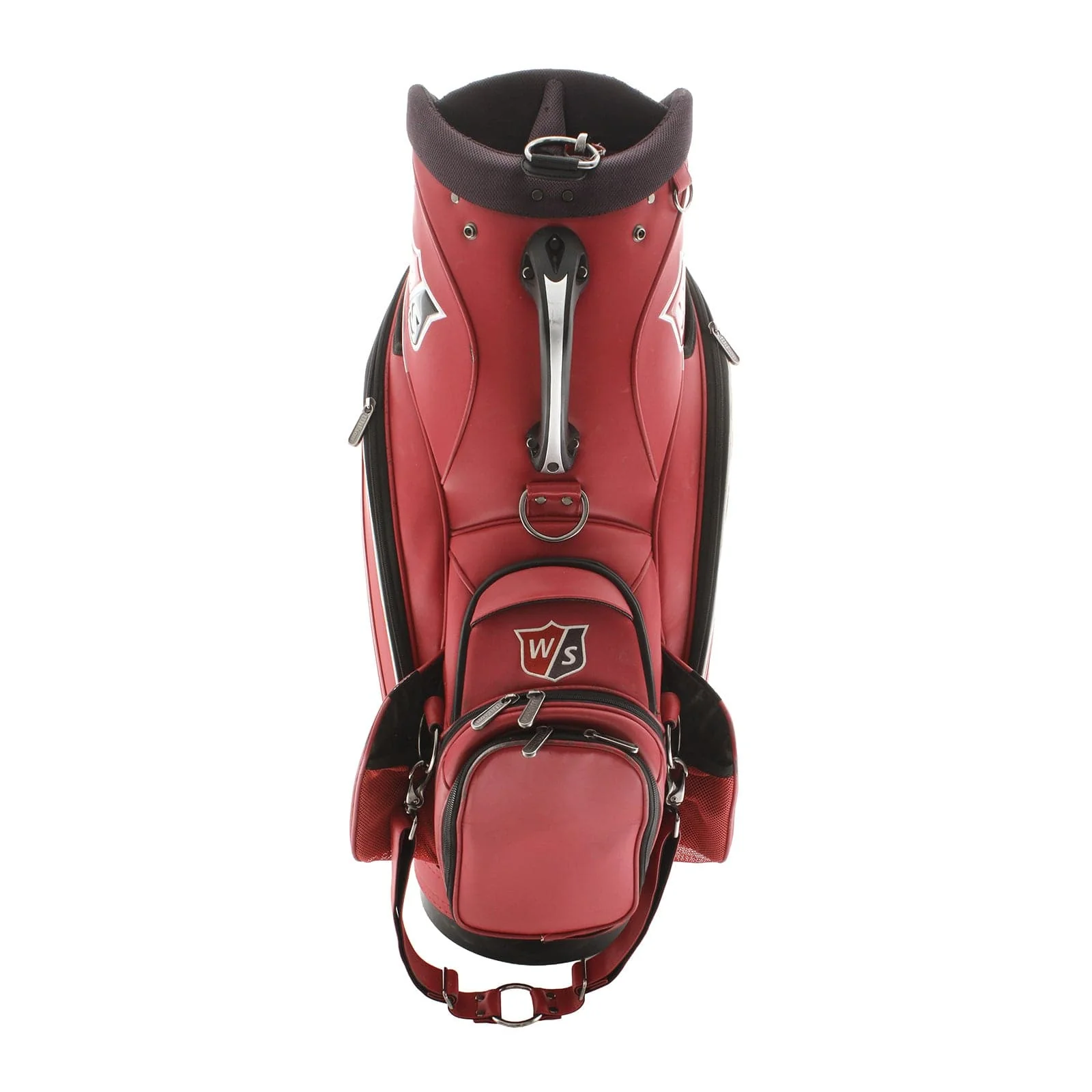 Wilson Cart Bag - Red/White/Black - Image 4