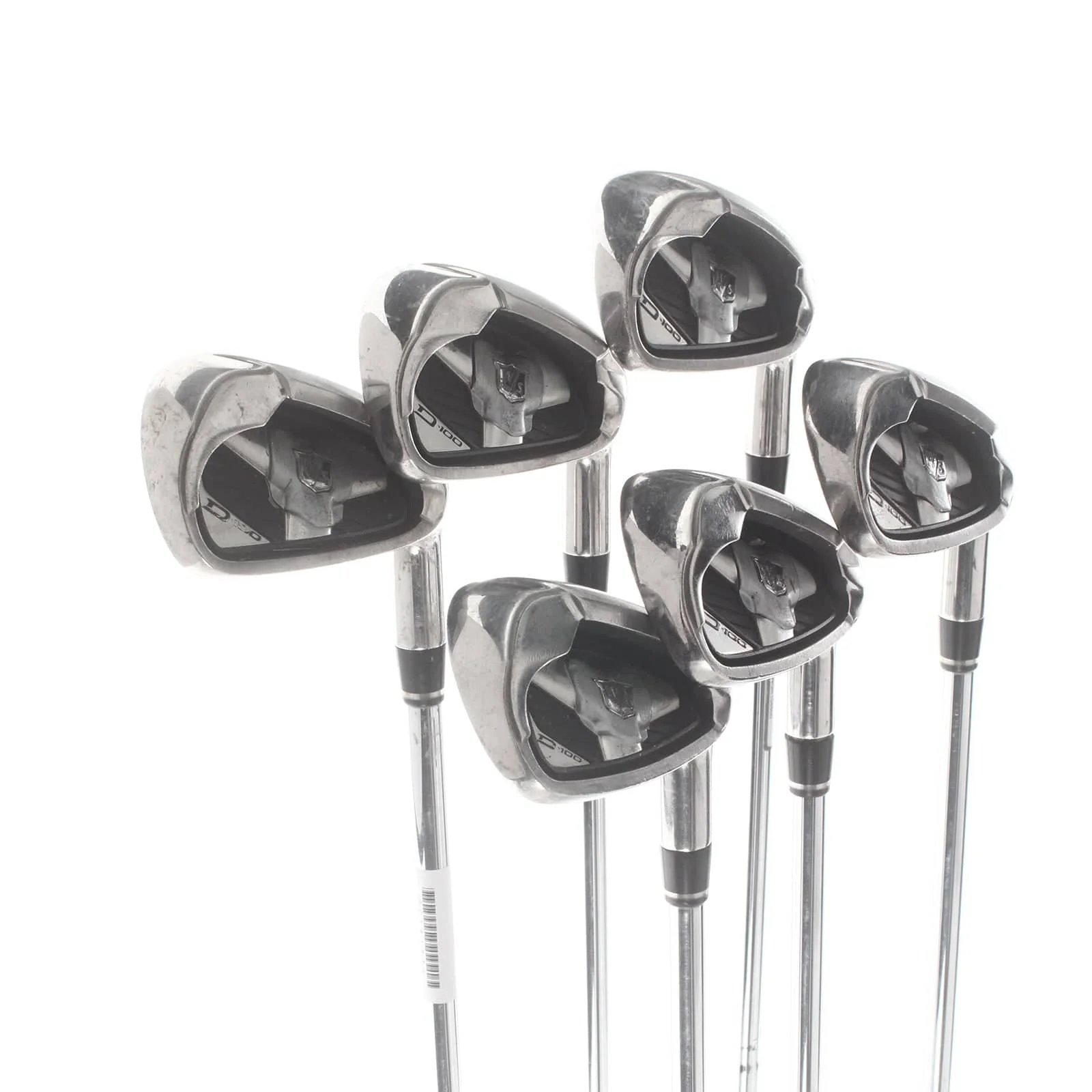 Wilson D100 Steel Mens Right Hand Irons 5-PW Uniflex - True Temper - Image 2