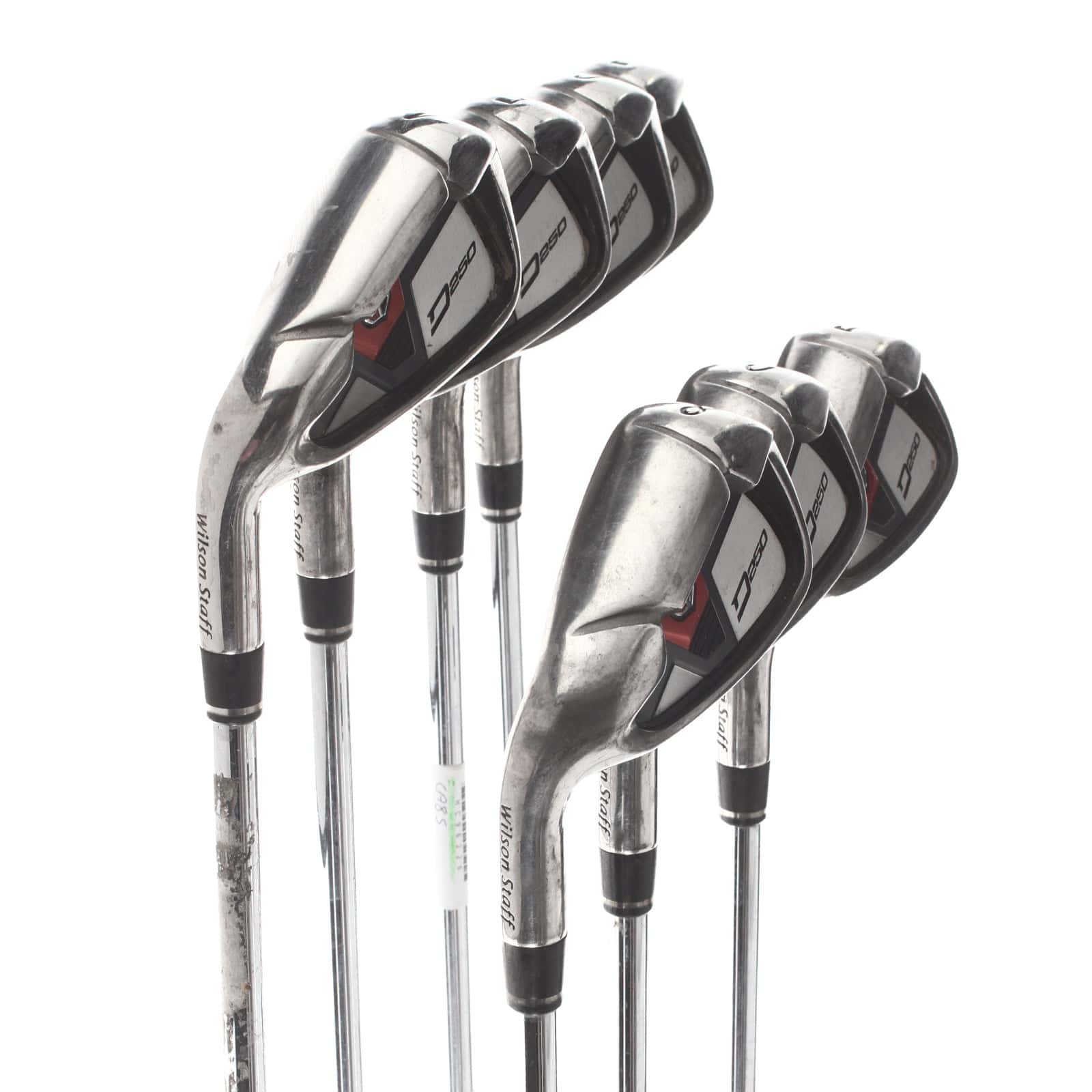 Wilson D250 Steel Mens Left Hand Irons 4-PW Uniflex - Wilson D250 - Image 2