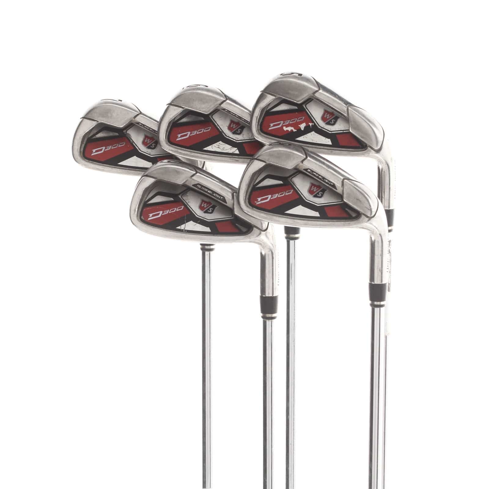 Wilson D300 Steel Mens Right Hand Irons 5-9 Uniflex - Wilson D300