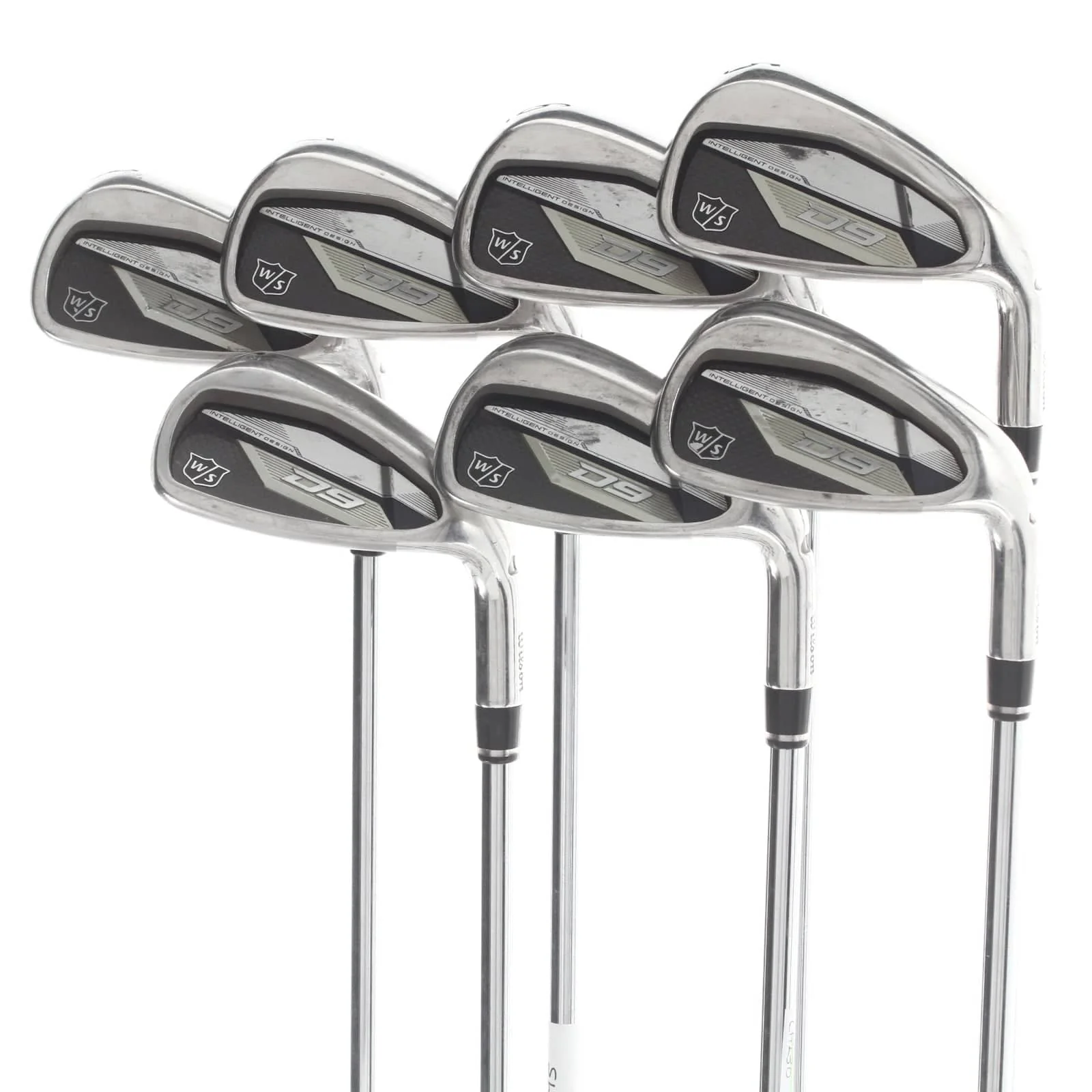 Wilson D9 Steel Mens Right Hand Irons 5-SW Regular - KBS Max Ultralite