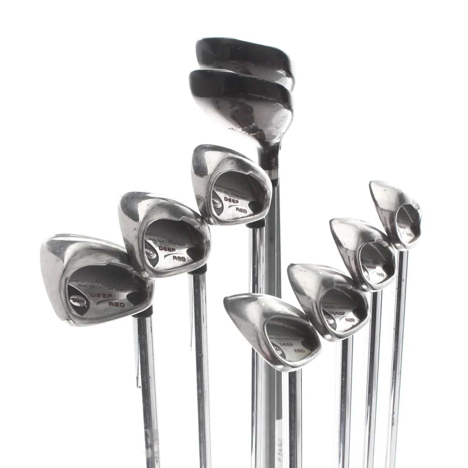 Wilson Deep Red Steel/Graphite Mens Right Hand Irons 3-SW Uniflex - Wilson - Image 2