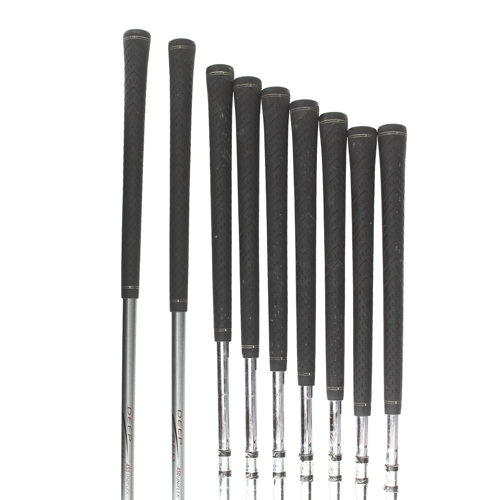 Wilson Deep Red Steel/Graphite Mens Right Hand Irons 3-SW Uniflex - Wilson - Image 7