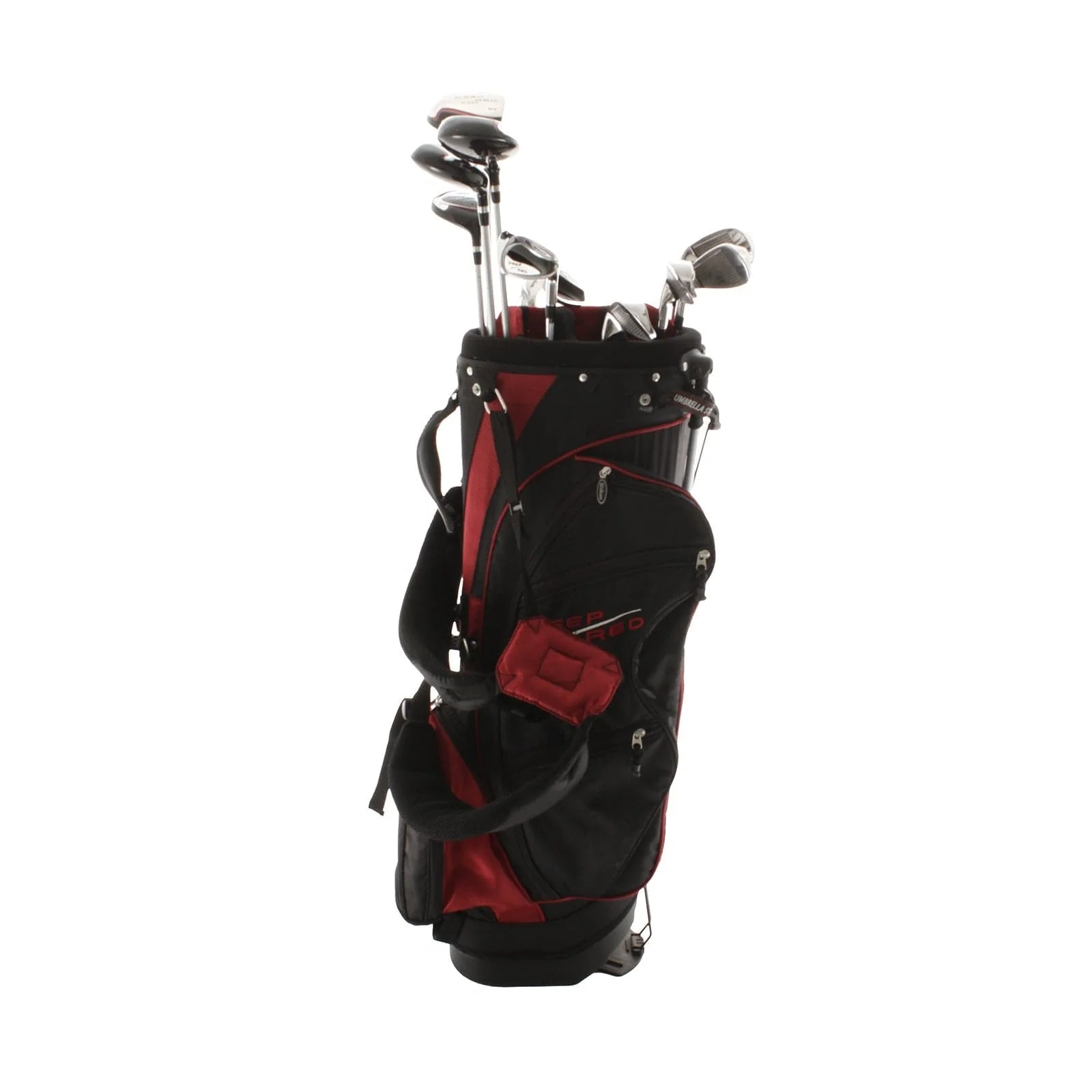 Wilson Deep Red Steel/Graphite Mens Right Hand Package Set Regular - Graphite/Steel - Image 2