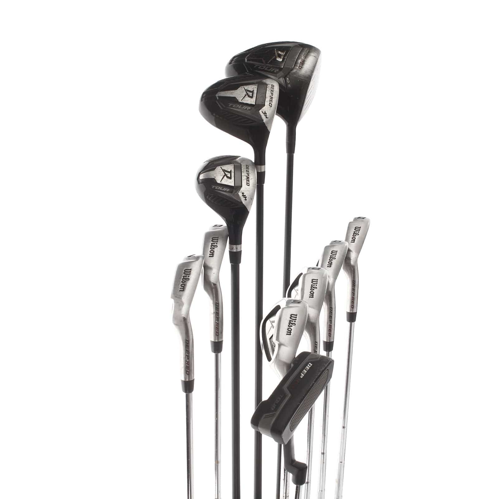 Wilson Deep Red Tour Steel/Graphite Mens Right Hand Package Set 10.5* Regular - Wilson Deep Red - Image 4