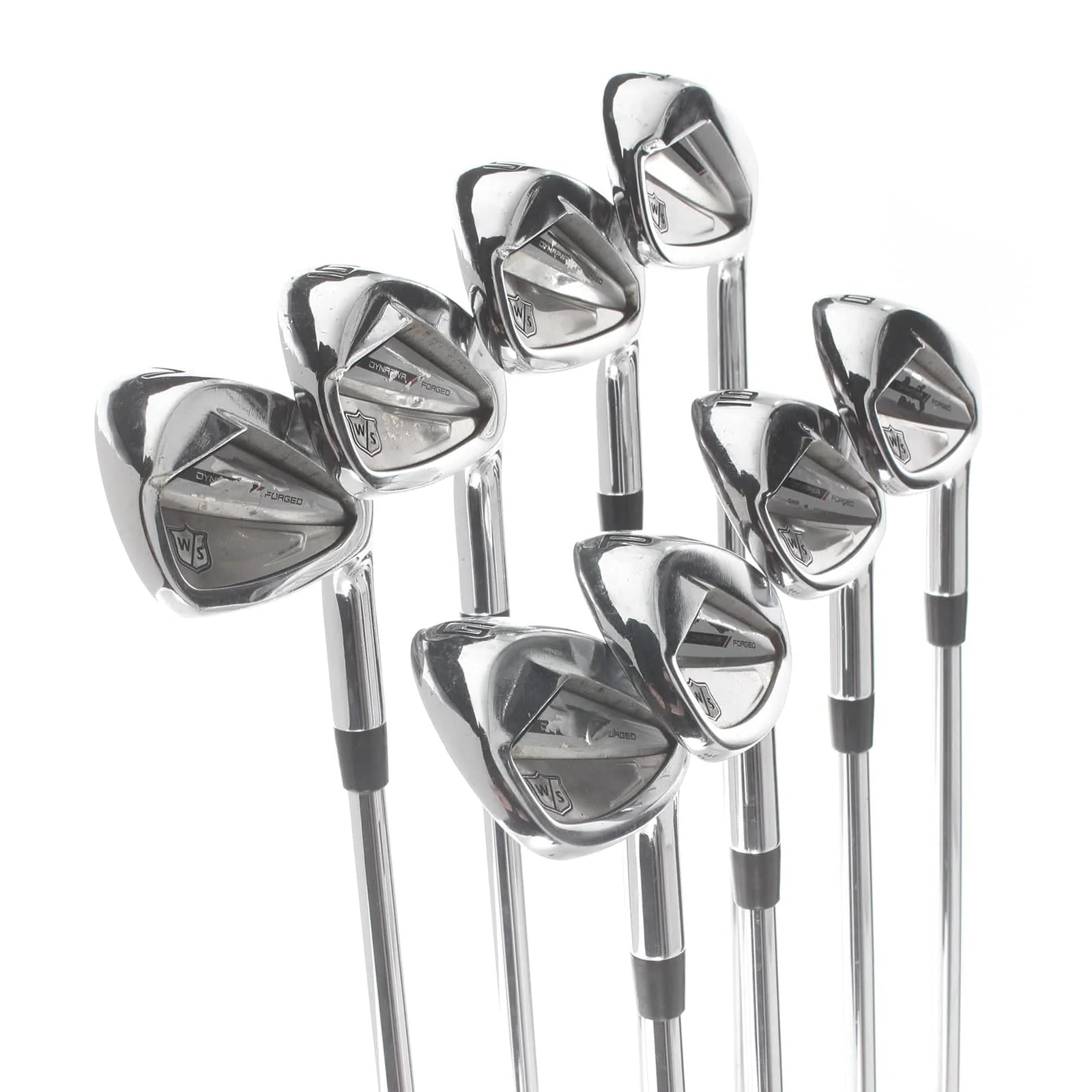 Wilson Dynapower Forged Steel Mens Right Hand Irons 4-GW Stiff - Dynamic Gold S300 - Image 2