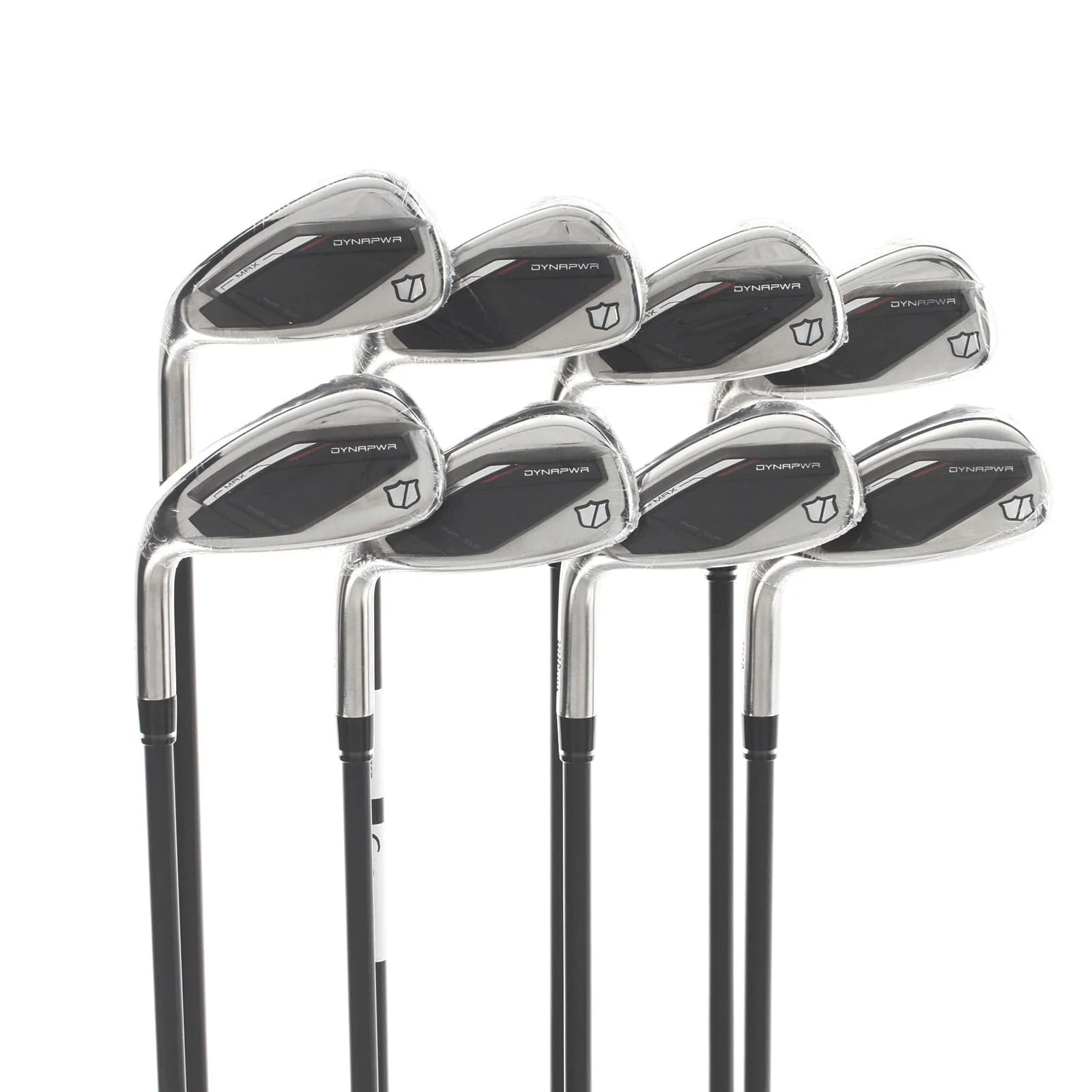 Wilson Dynapower Max 2025 Graphite Mens Left Hand Irons 5-GW+SW Lite - KBS Max Graphite Iron 45