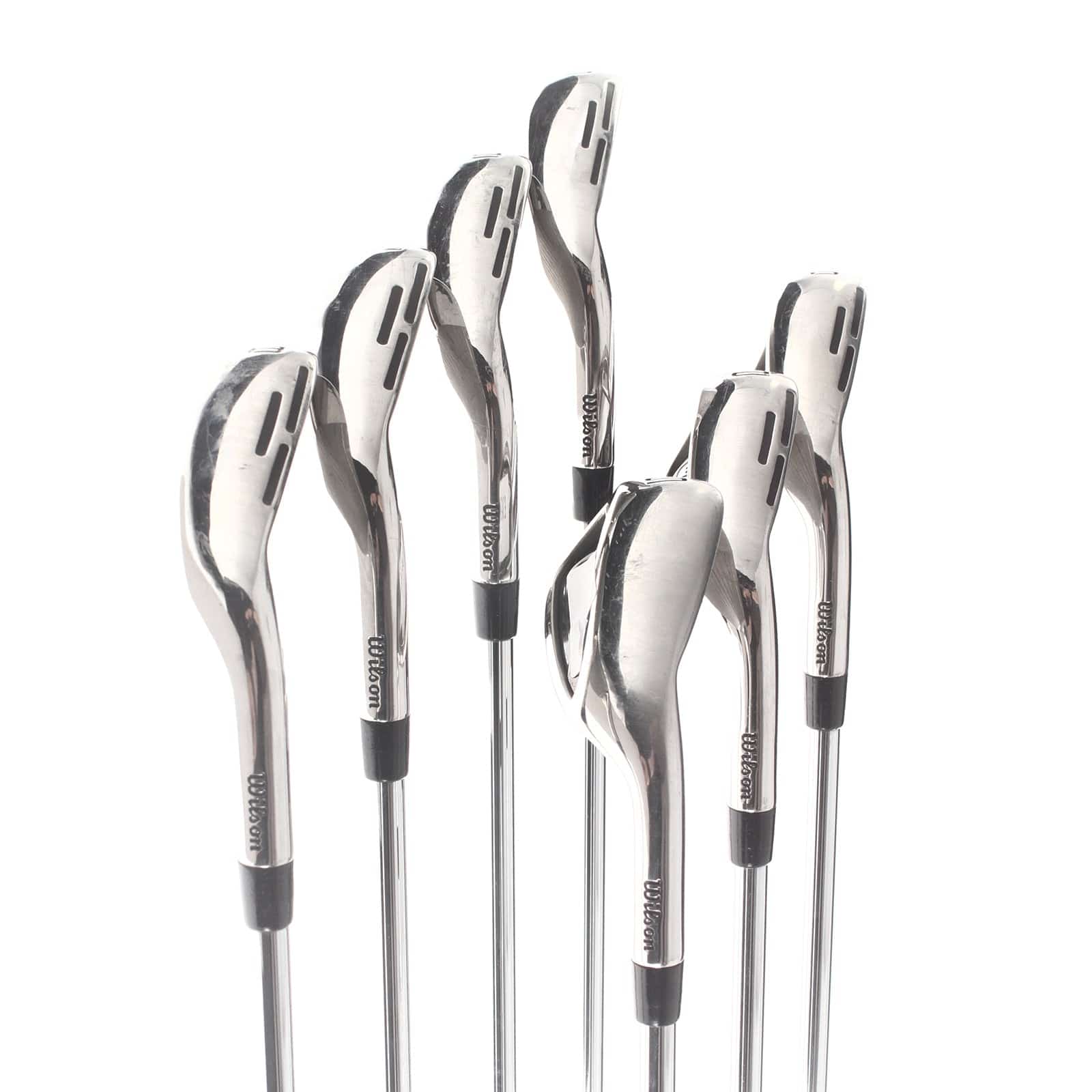 Wilson Dynapower Steel Mens Right Hand Irons 5-SW Regular - KBS ultralite max - Image 3