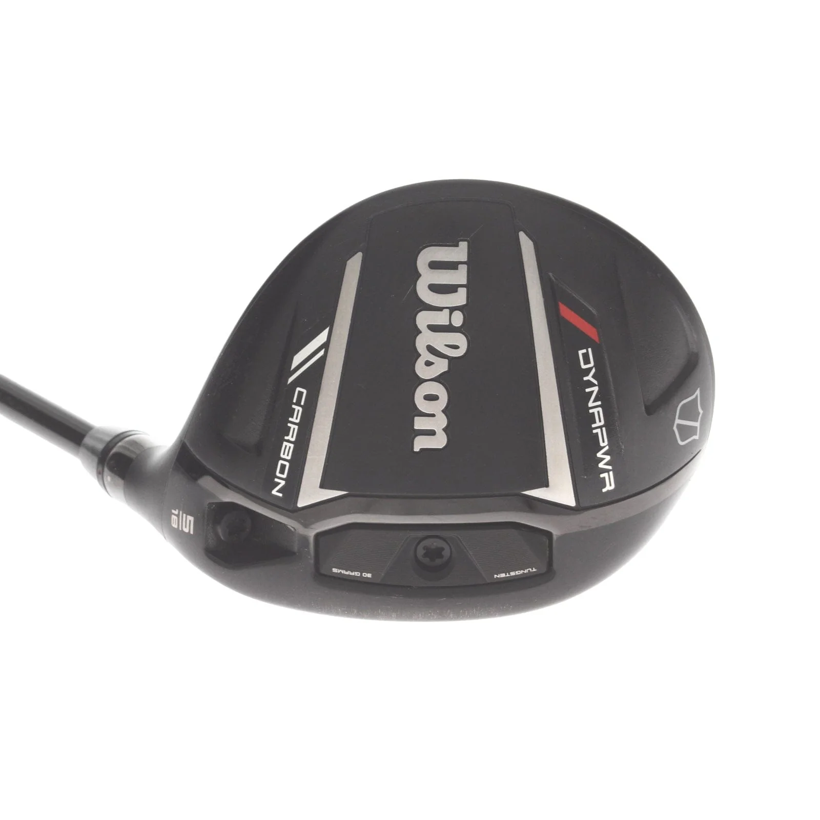 Wilson Dynapwr Carbon Graphite Mens Right Hand Fairway 5 Wood 18* - Project x Denali Charcoal