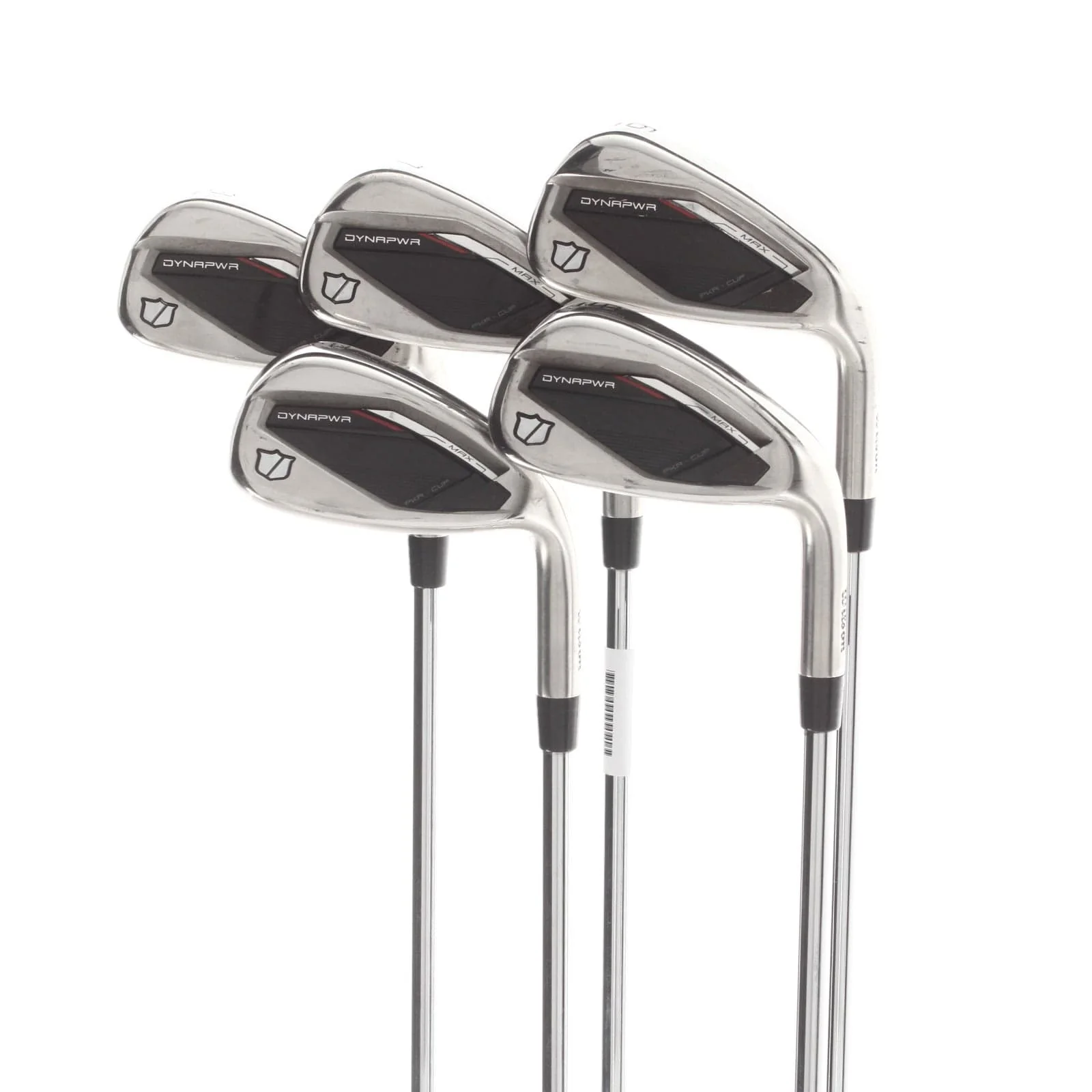Wilson Dynapwr Max Steel Mens Right Hand Irons 6-PW Regular - KBS Max Ultralite