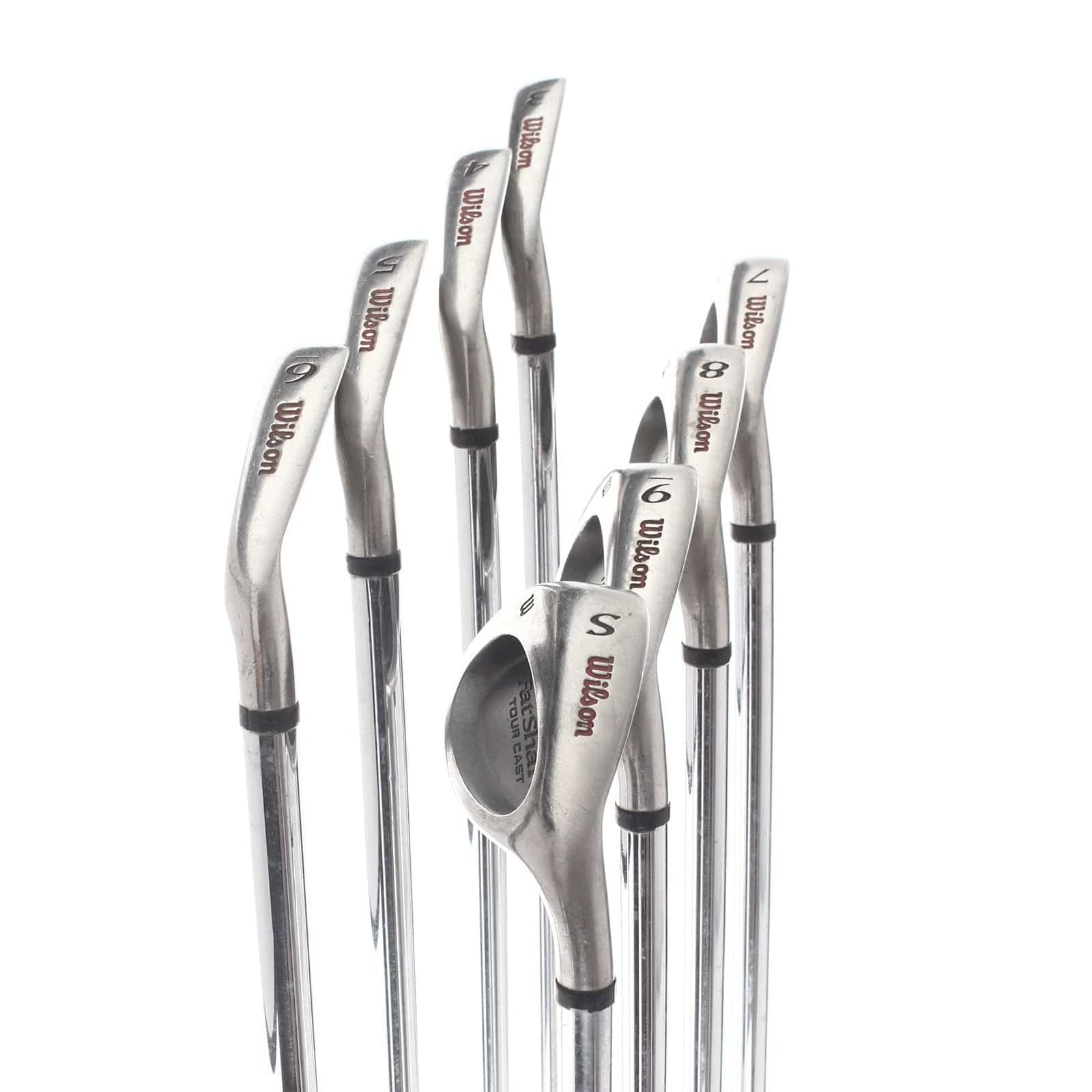 Wilson Fat Shaft Tour Cast Steel Mens Right Hand Irons 3-SW Regular - Wilson Fat Shaft - Image 3