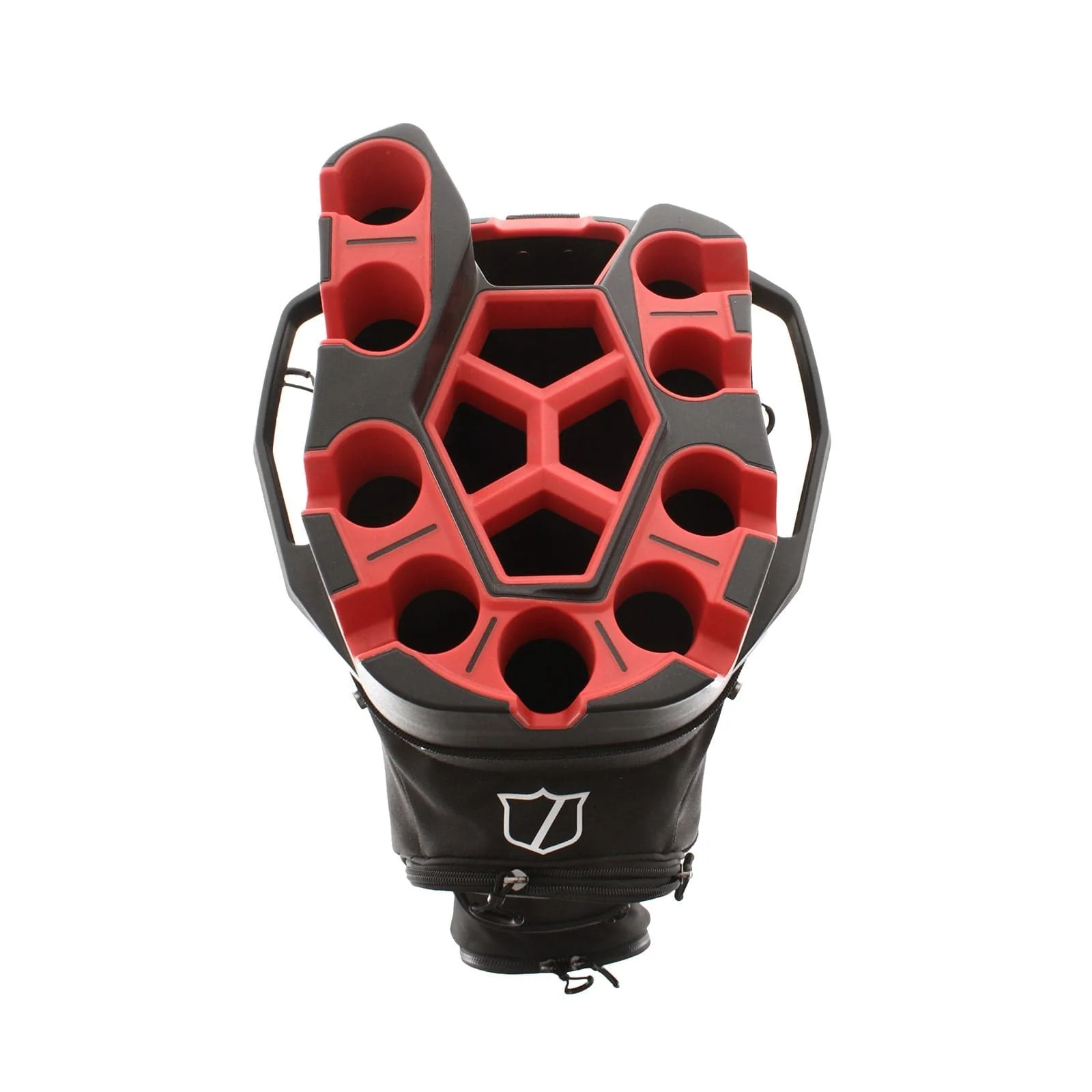 Wilson iLock Cart Bag - Black/Red - Image 2