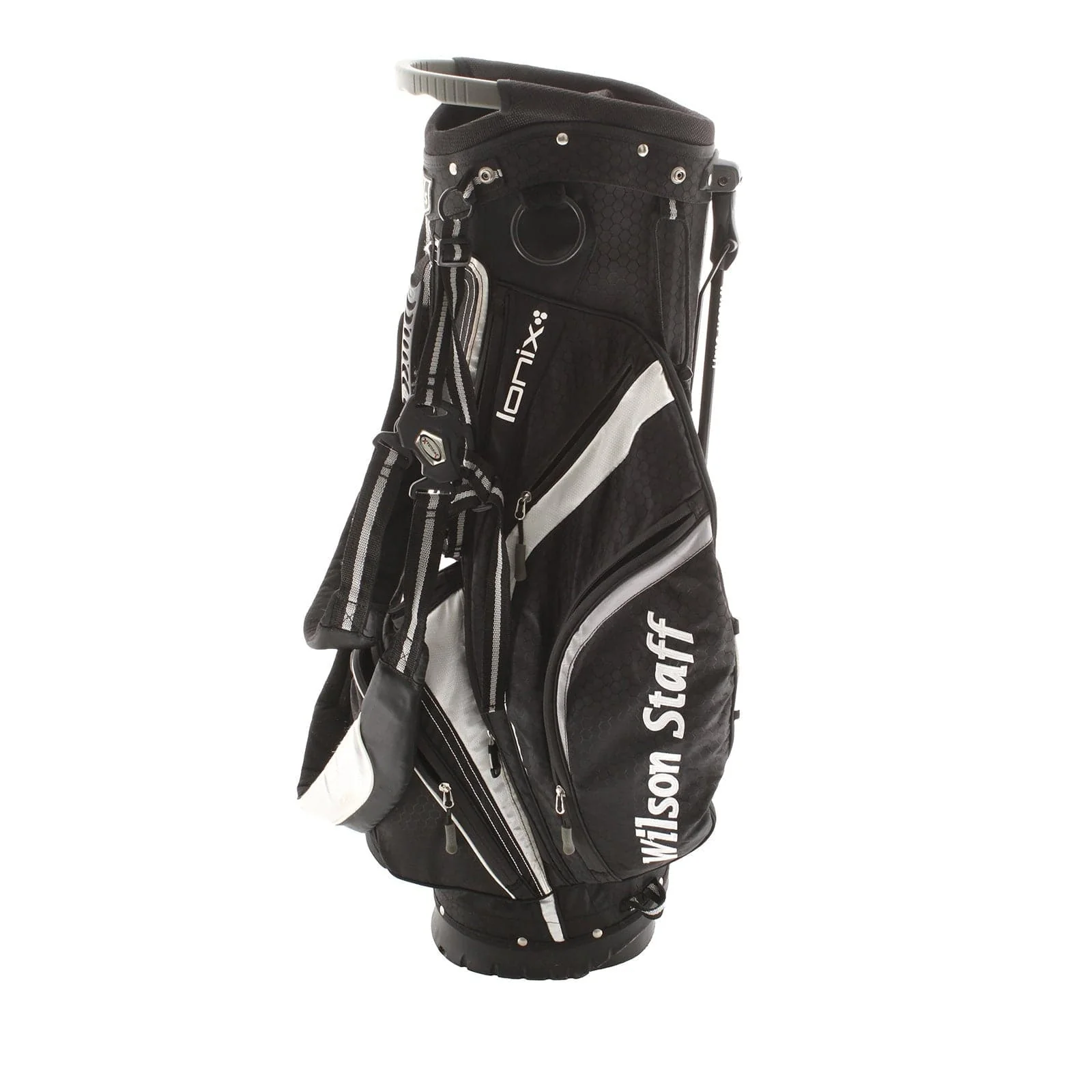 Wilson Ionix Stand Bag - Black/White - Image 2
