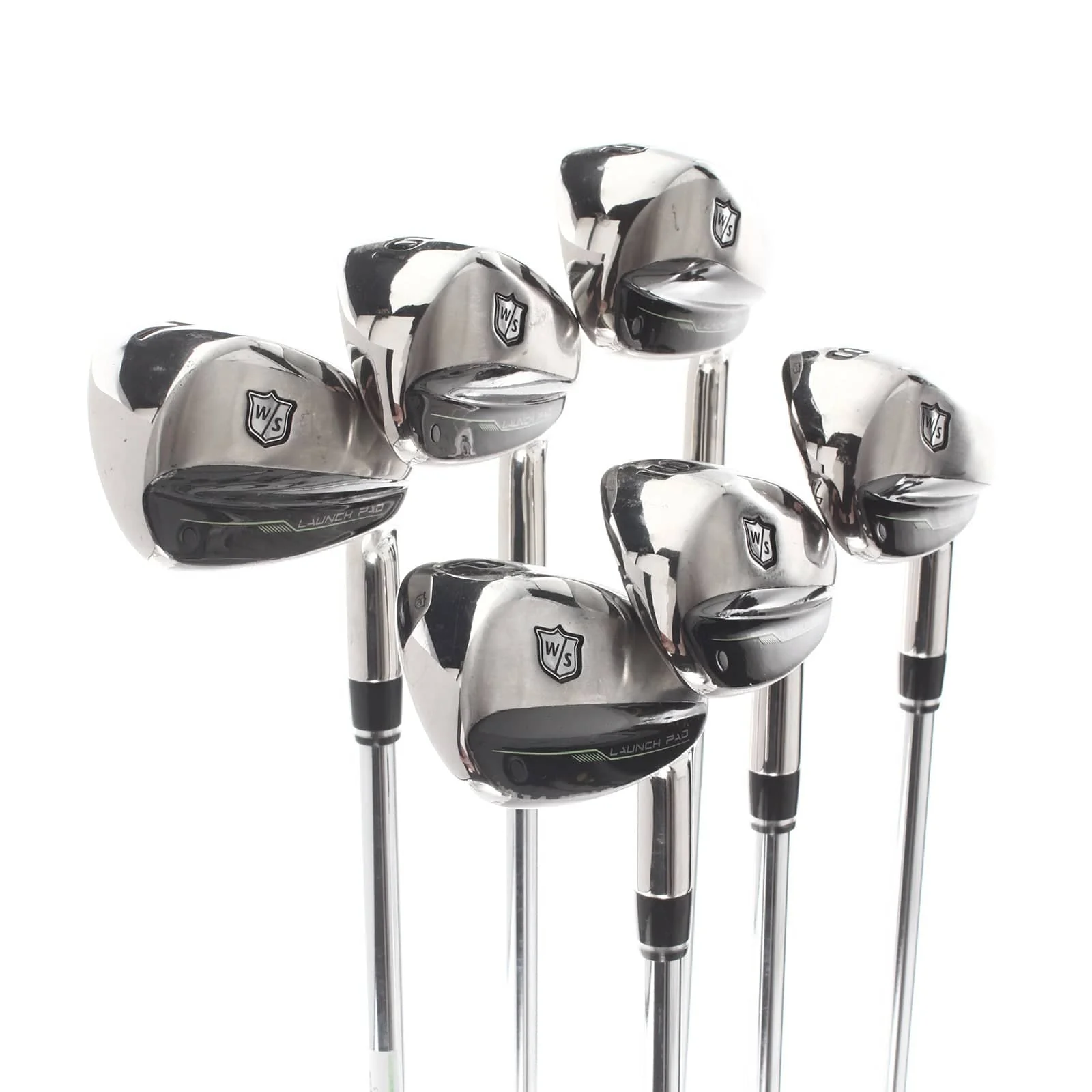 Wilson Launch Pad 2022 Steel Mens Right Hand Irons 5-PW Regular - KBS Ultralite - Image 2