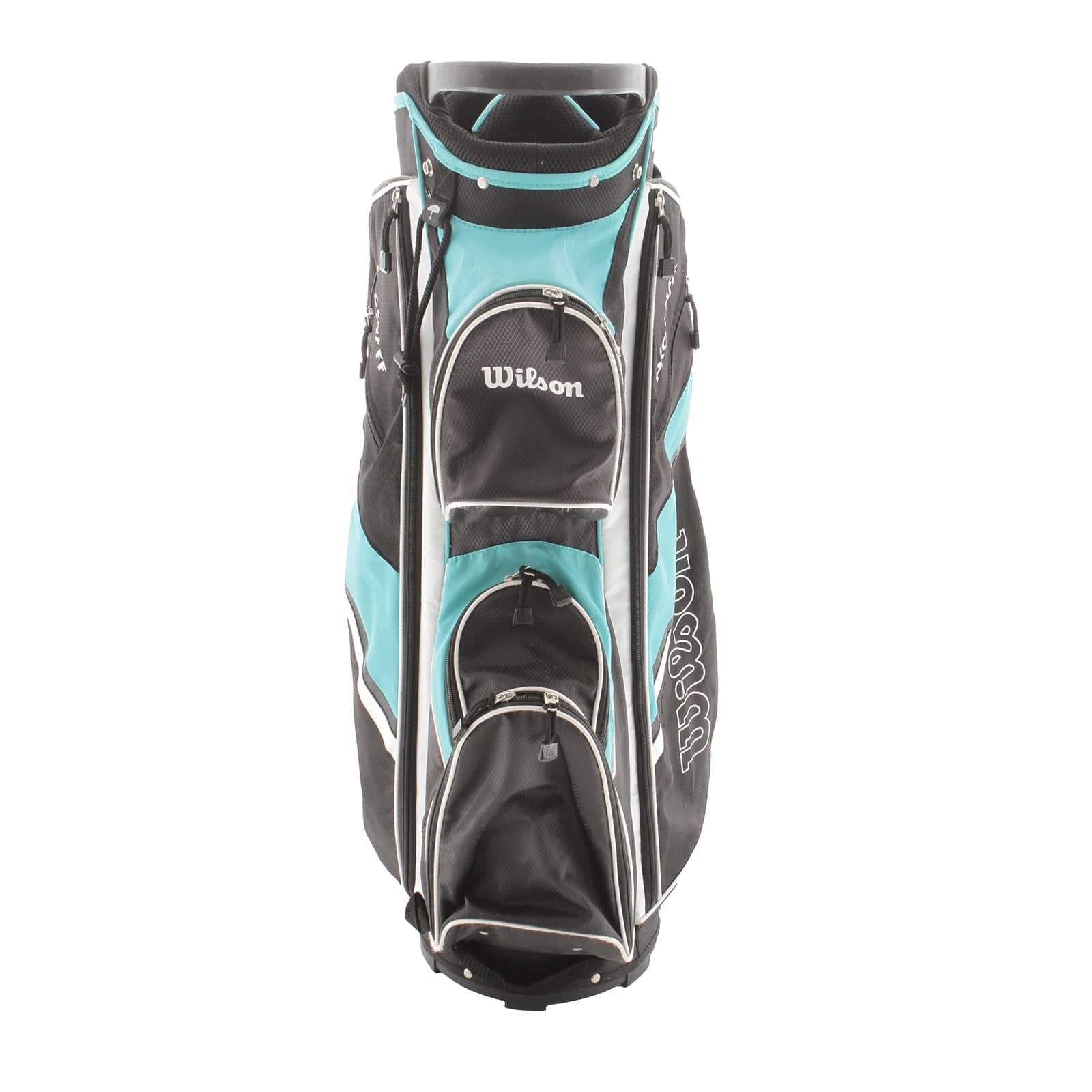 Wilson ProStaff Cart Bag - Black/White/Green - Image 4