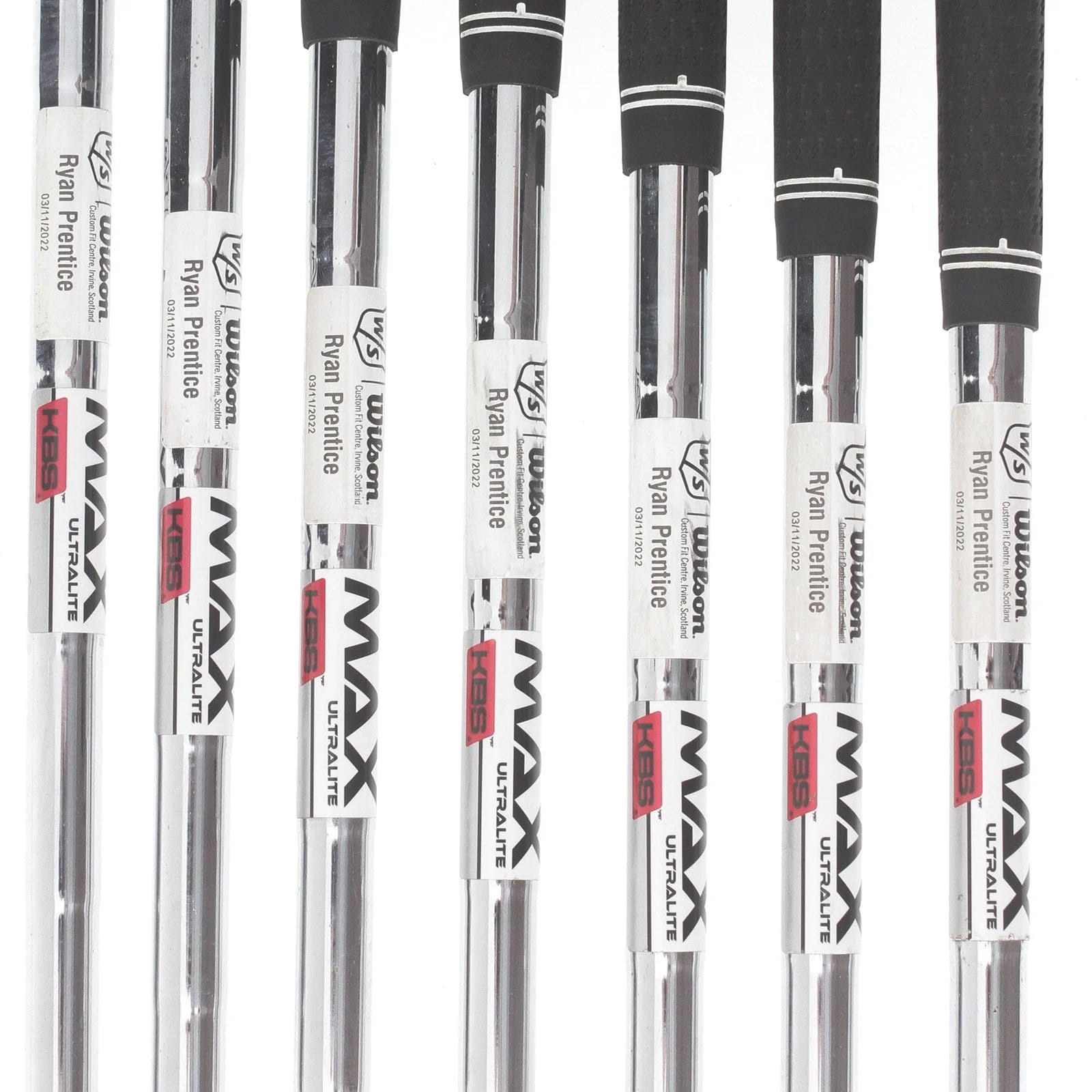 Wilson Staff D9 Steel Mens Right Hand Irons 5-SW Regular - KBS Max Ultralite - Image 6