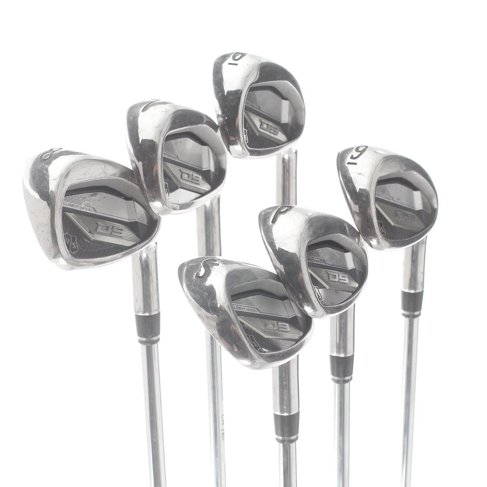 Wilson Staff D9 Steel Mens Right Hand Irons 6-SW Regular - KBS Ultralite Max - Image 2