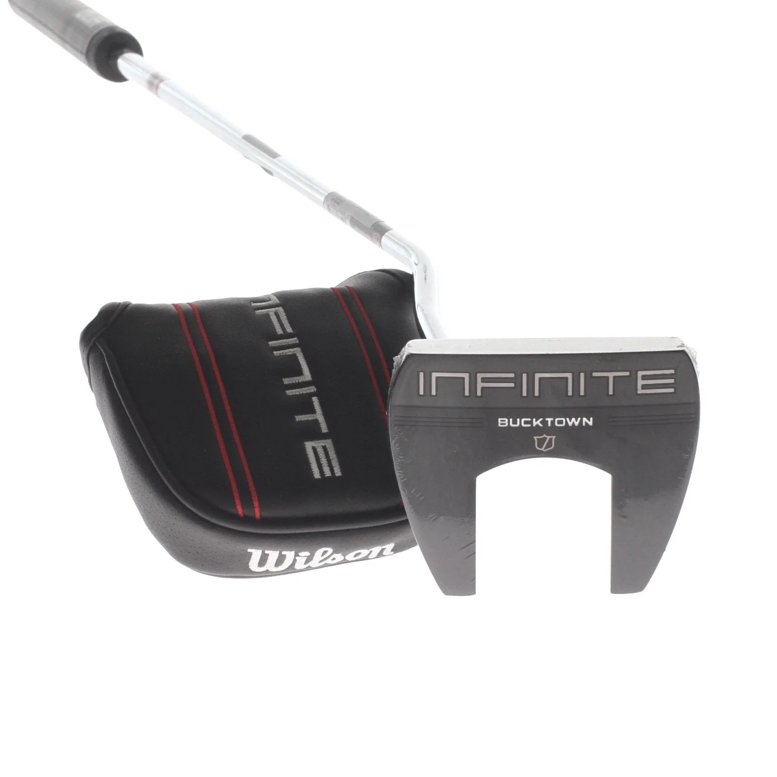 Wilson Staff Infinite Bucktown Mens Left Hand Putter 34" Mallet - Wilson Grip
