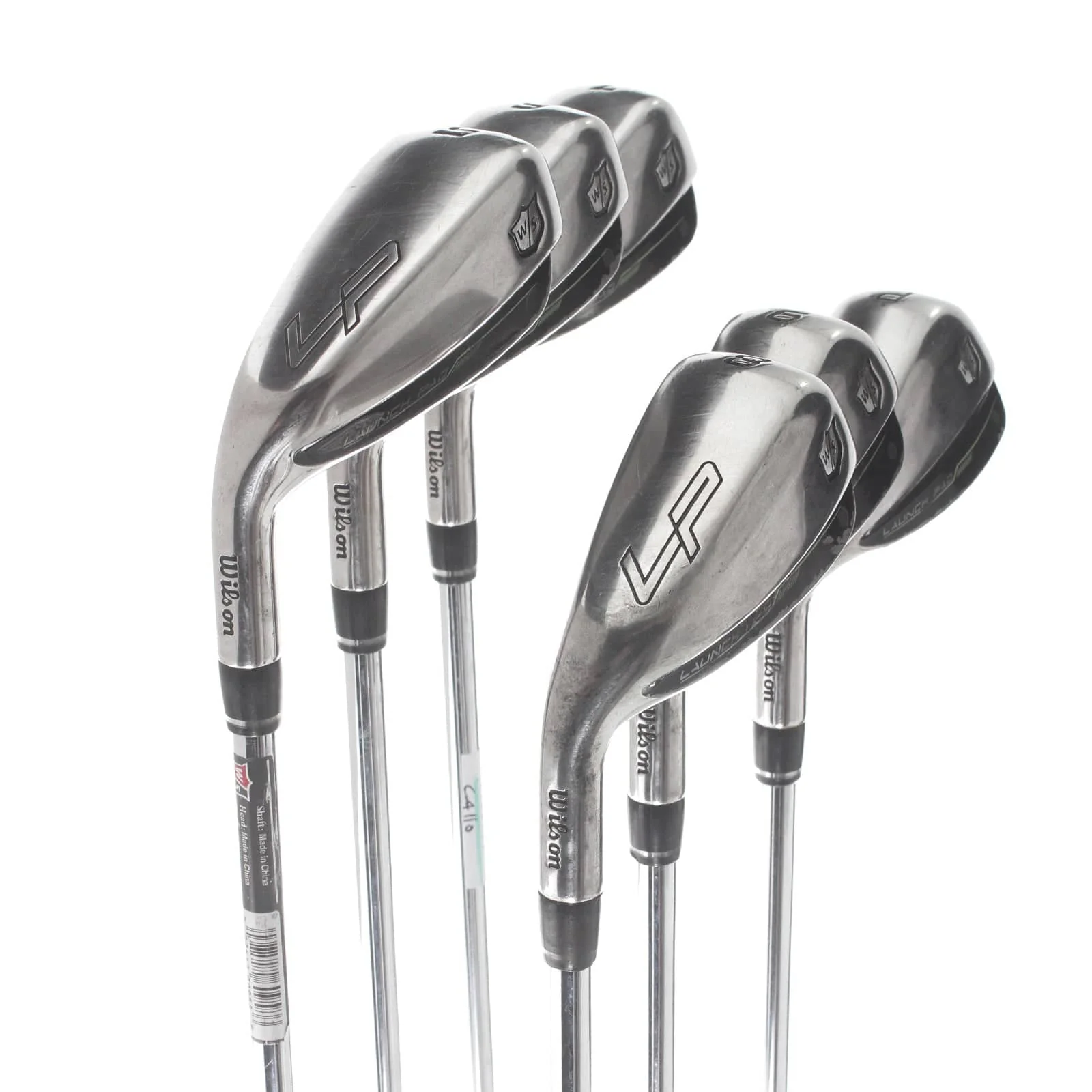 Wilson Staff Launch Pad Steel Mens Left Hand Irons 5-PW Regular - KBS Max Ultralite - Image 2