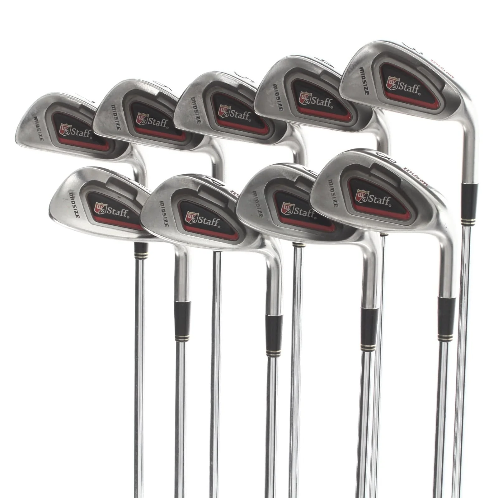 Wilson Staff- Midsized Steel Mens Right Hand Irons 3-SW Regular - Dynamic Gold