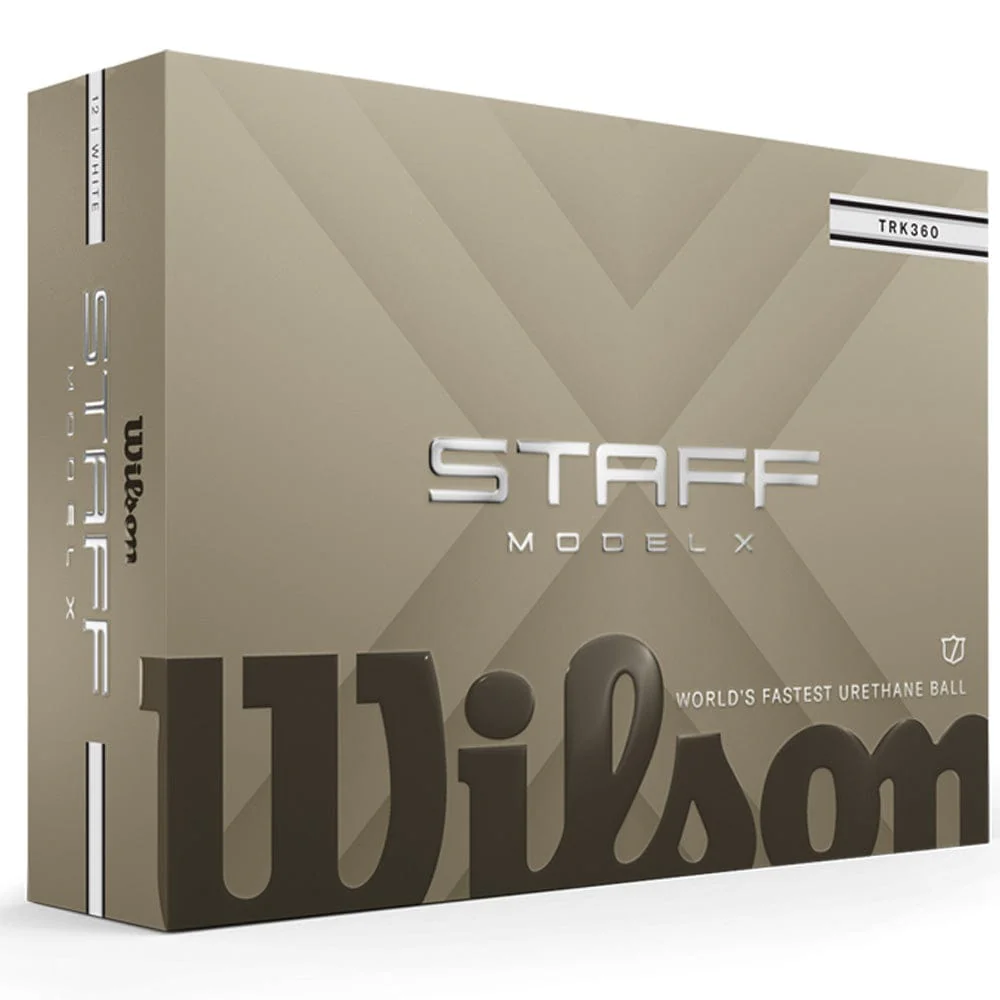 Wilson Staff Model X TRK360 Golf Balls - White - Double Dozen - Image 5