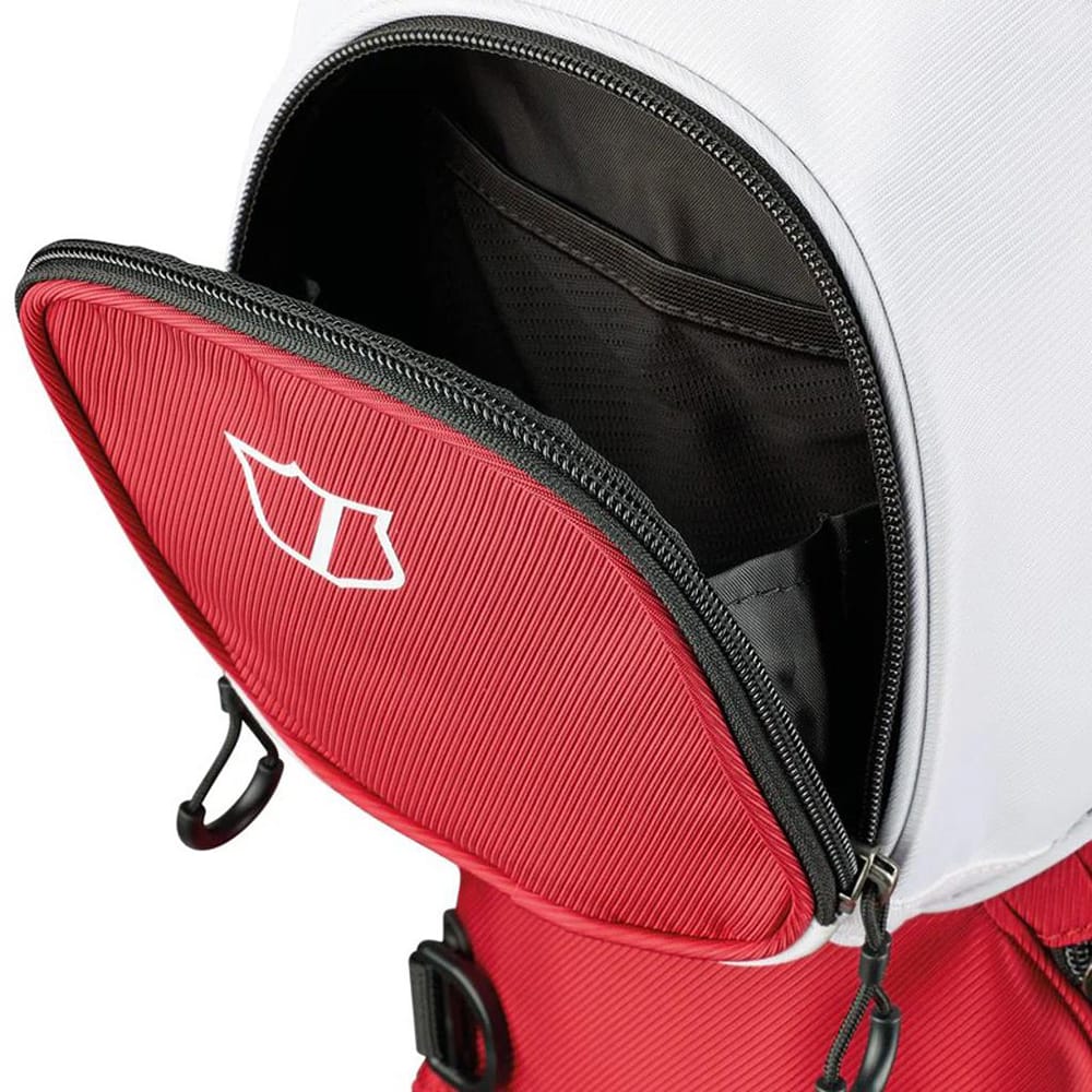 Wilson Talus 5 Stand Bag - Staff Red - Image 3
