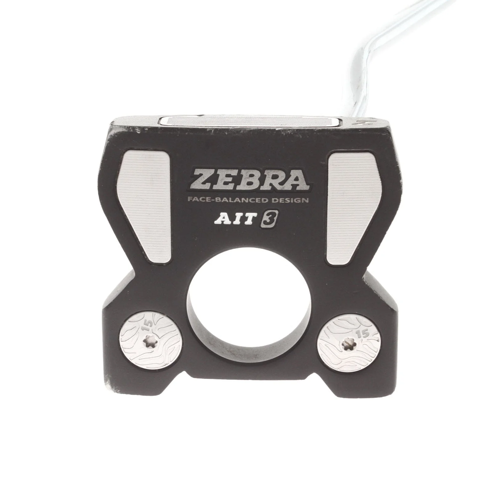 Zebra AIT 3 Mens Right Hand Putter 32.5" Mallet Zebra - Winn AVS Pistol - Image 2
