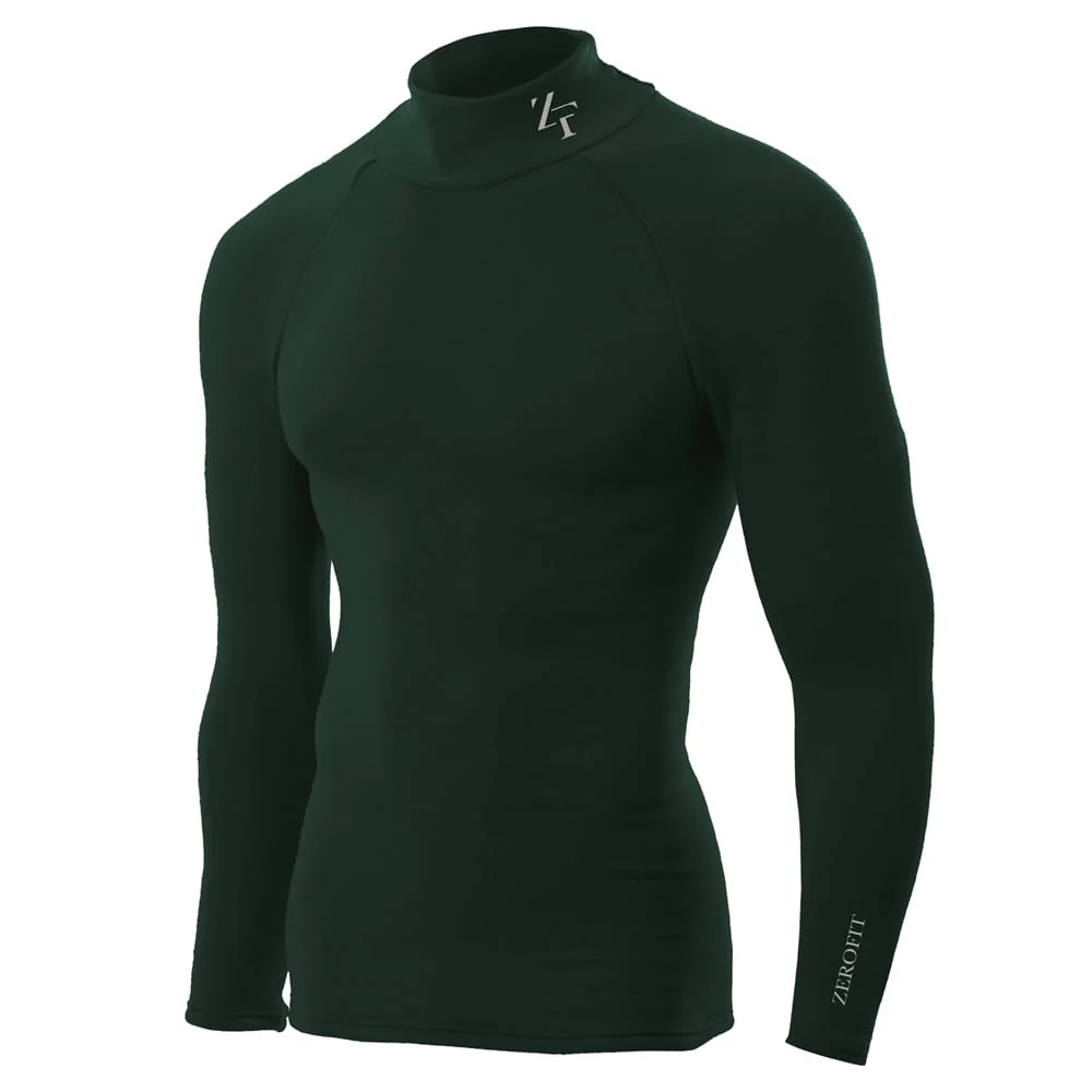 Zerofit Heatrub Ultimate Baselayer Top - Green