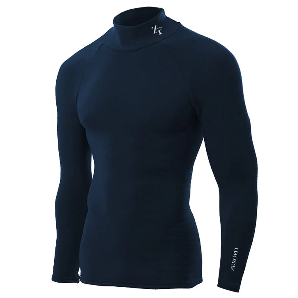 Zerofit Heatrub Ultimate Baselayer Top - Navy
